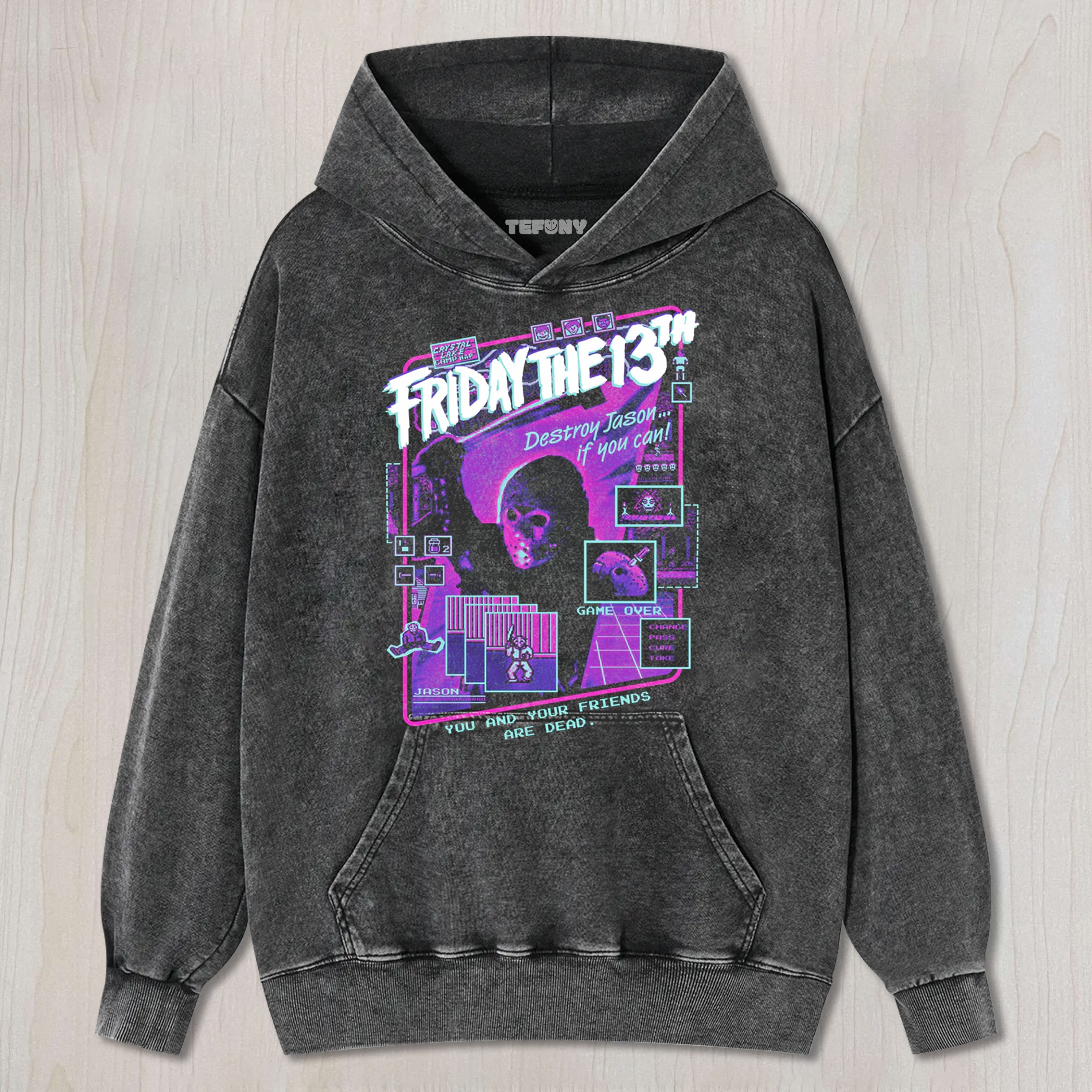 FRIDAY THE 13TH GAME OVER TEE & SWEAT & HOOD