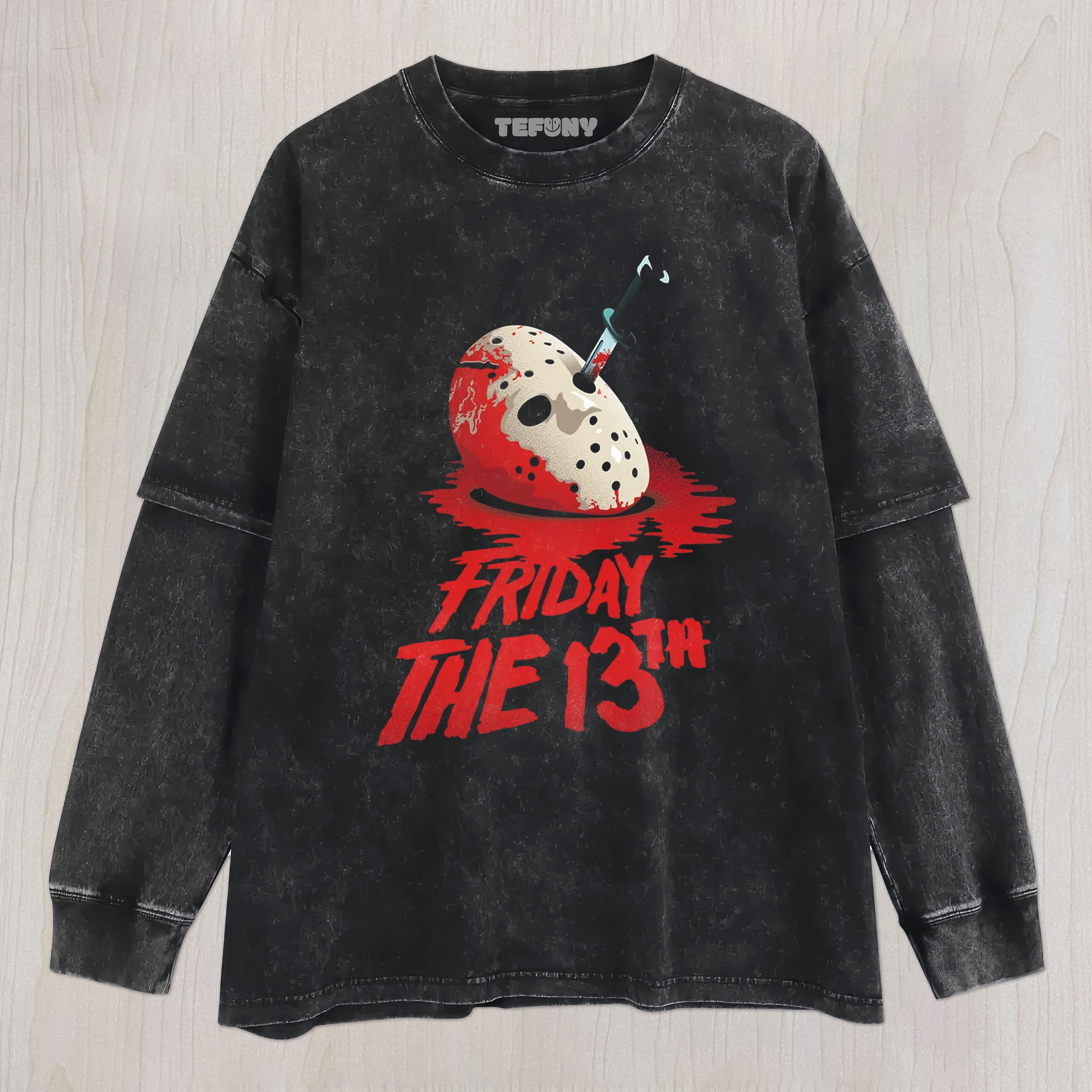 FRIDAY THE 13TH UNISEX TEE, TANK TOP, LAYERED LS, SWEATSHIRT & HOODIE