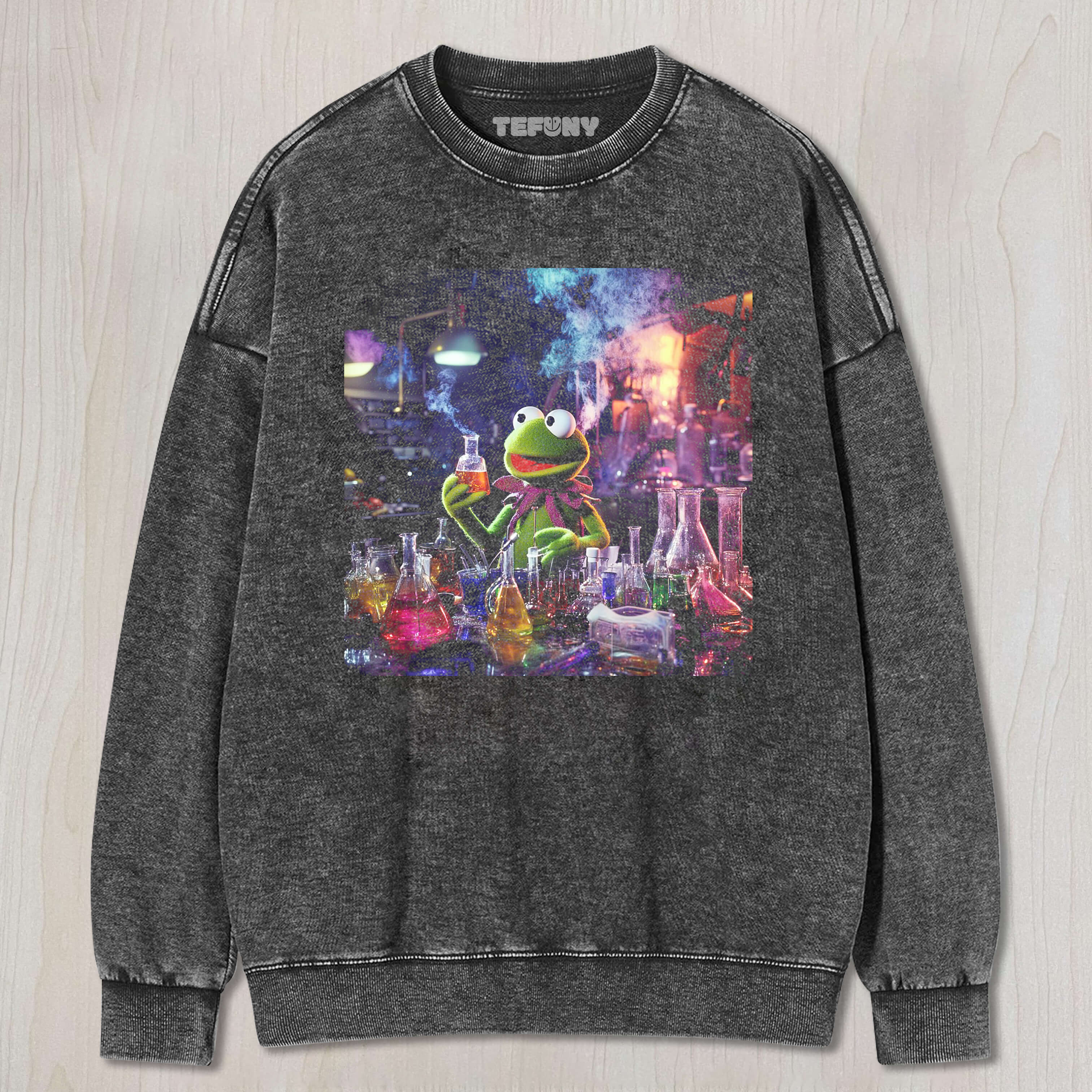 FROG DOING EXPERIMENTS TEE & SWEAT & HOOD