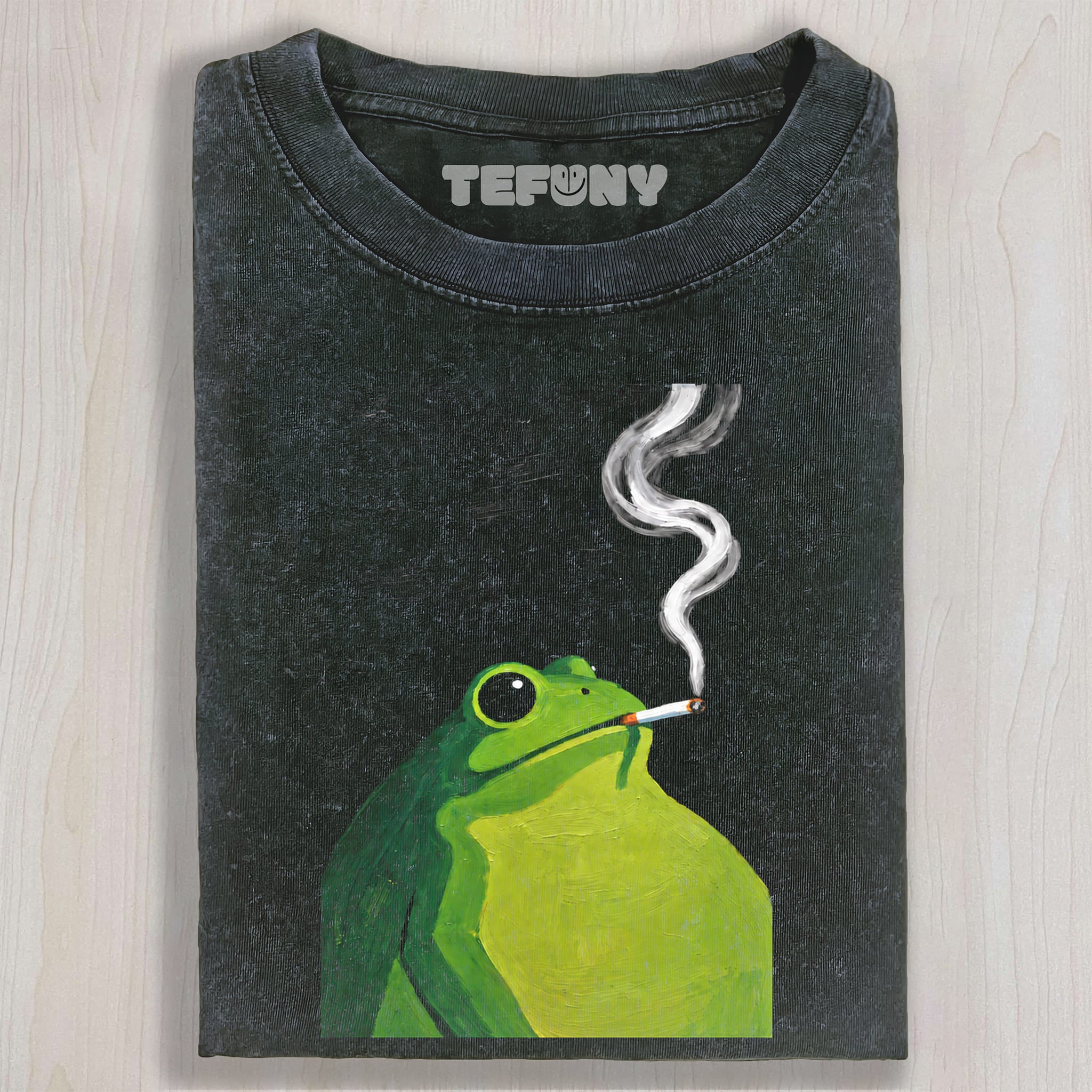 FROG SMOKING UNISEX TEE, TANK TOP, LAYERED LS, SWEATSHIRT & HOODIE