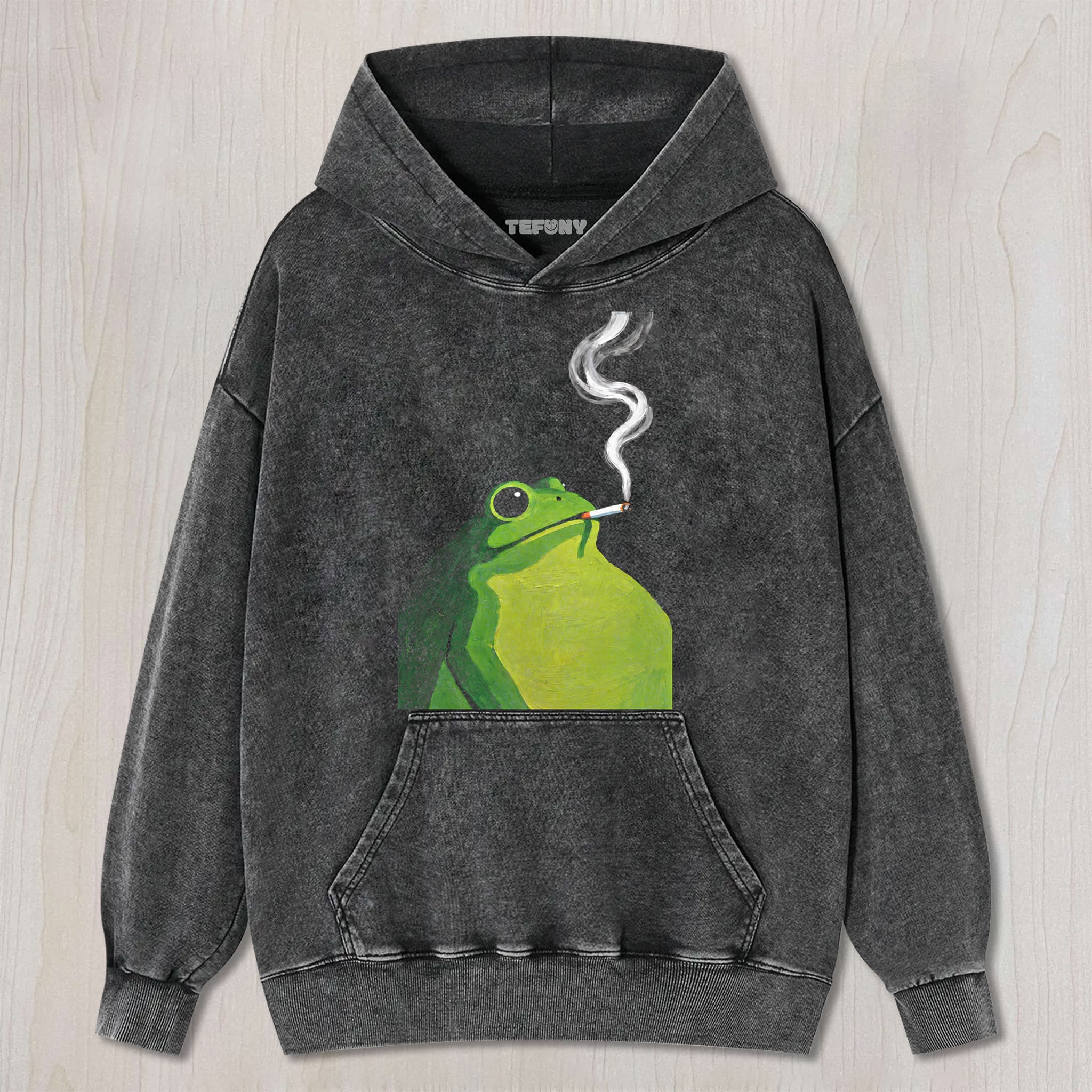 FROG SMOKING UNISEX TEE, TANK TOP, LAYERED LS, SWEATSHIRT & HOODIE