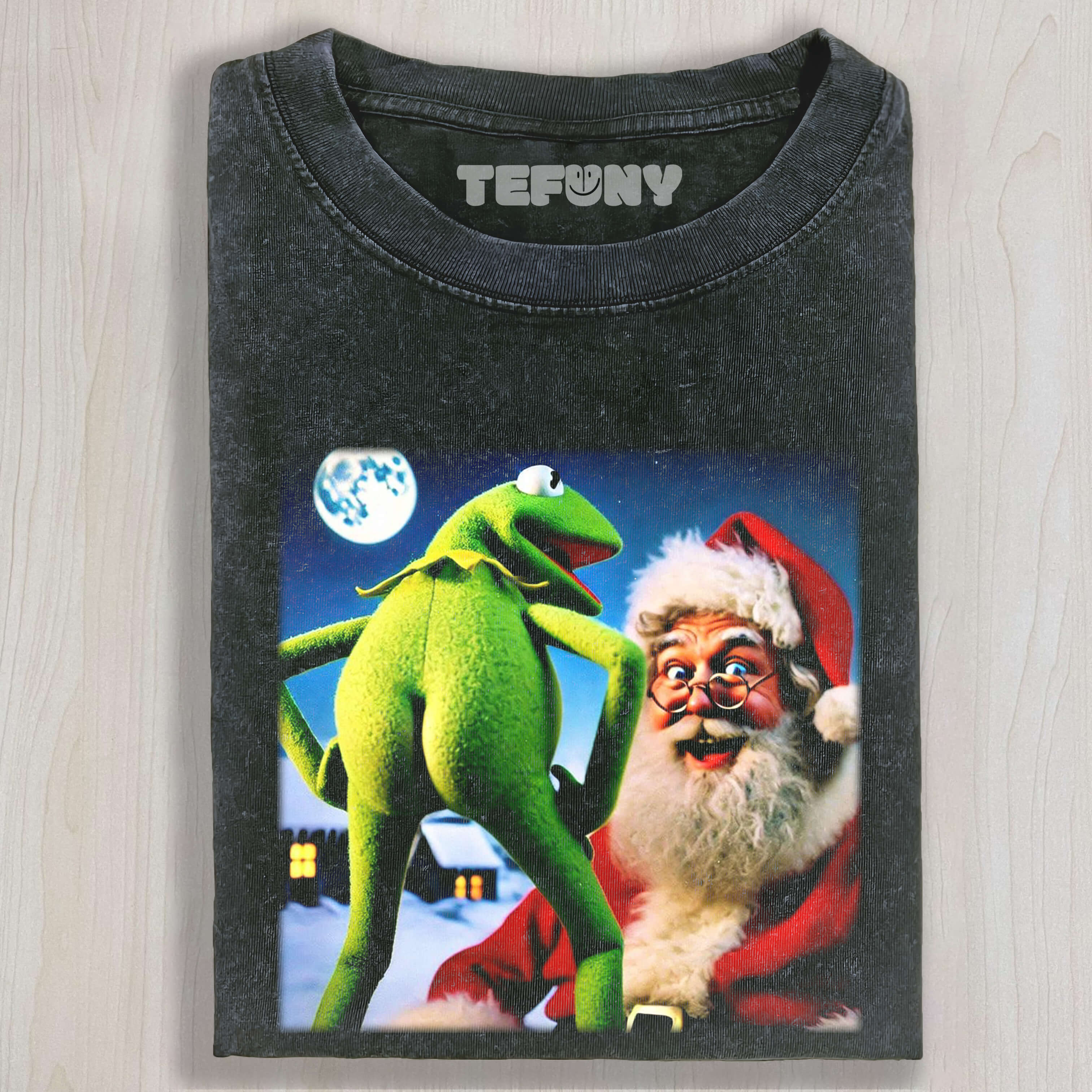 FROG AND SANTA CLAUS TEE & SWEAT & HOOD