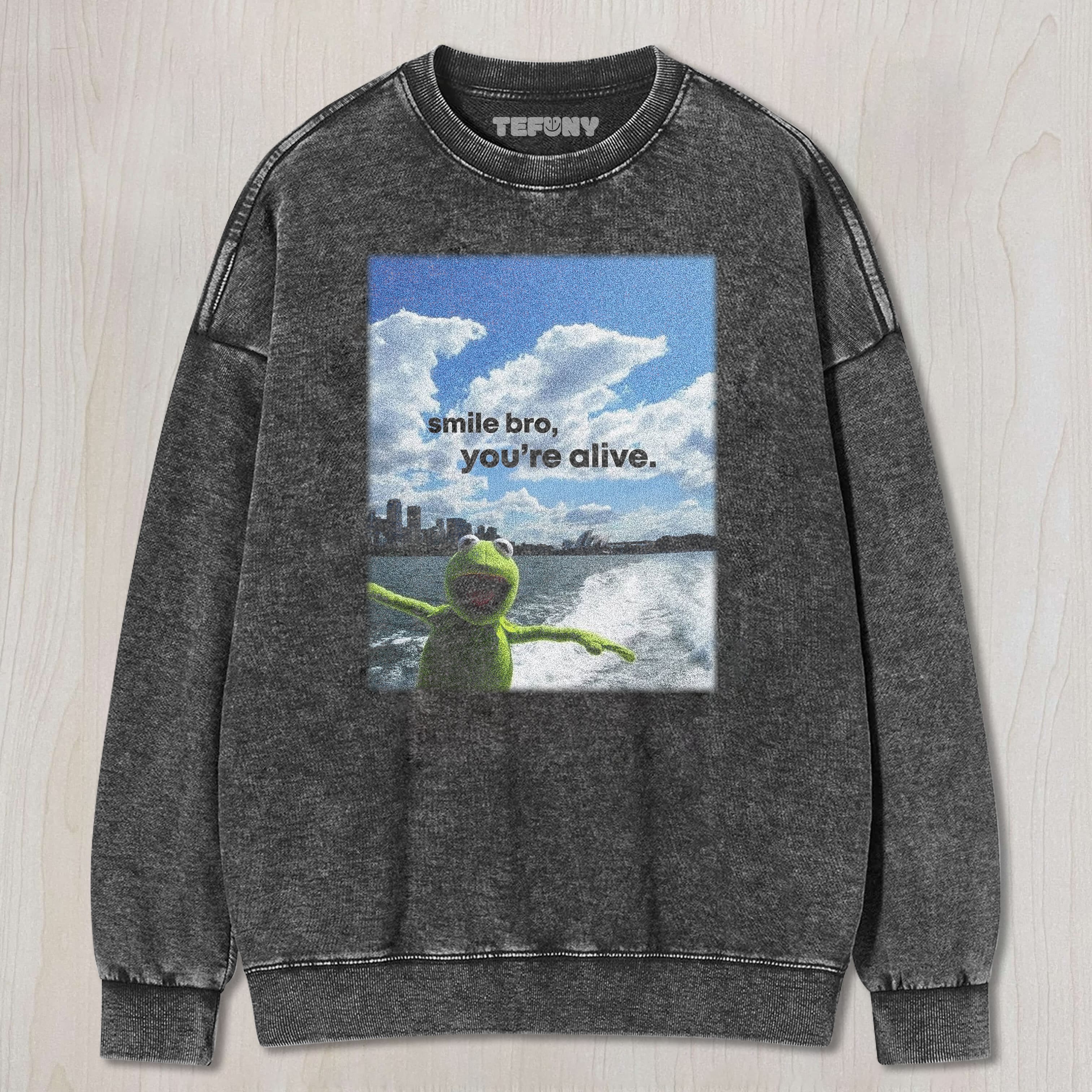 FROG FUNNY SAYINGS TEE & SWEAT & HOOD