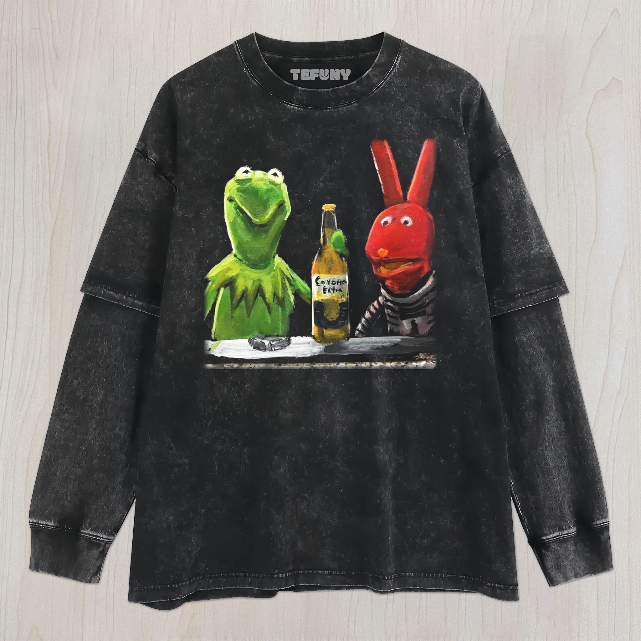 FROG & JUAN CARLOS BODOQUE UNISEX TEE, TANK TOP, LAYERED LS, SWEATSHIRT & HOODIE