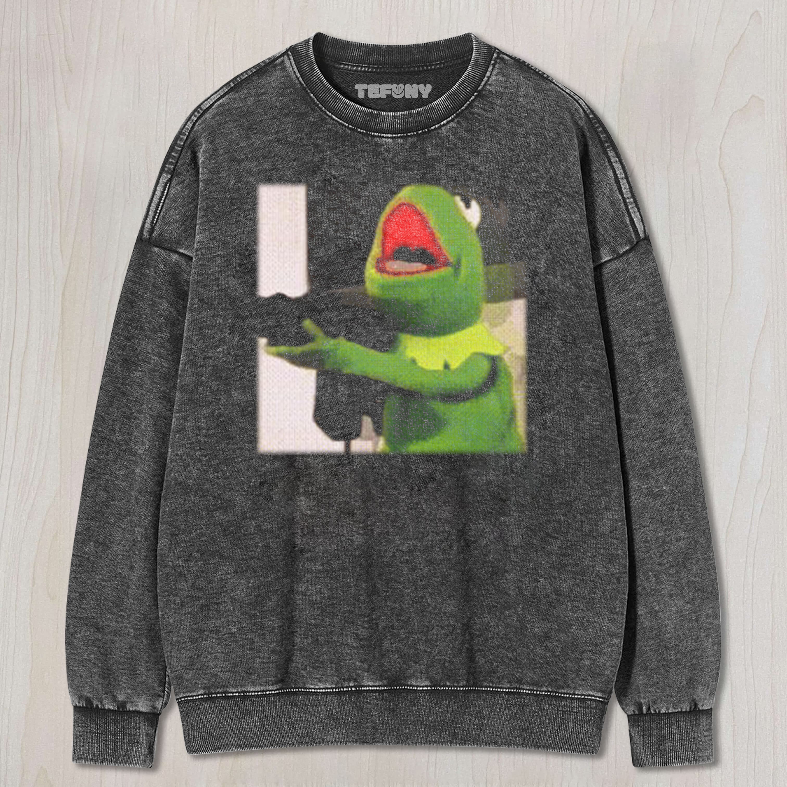 FROG WITH A GUN TEE & SWEAT & HOOD