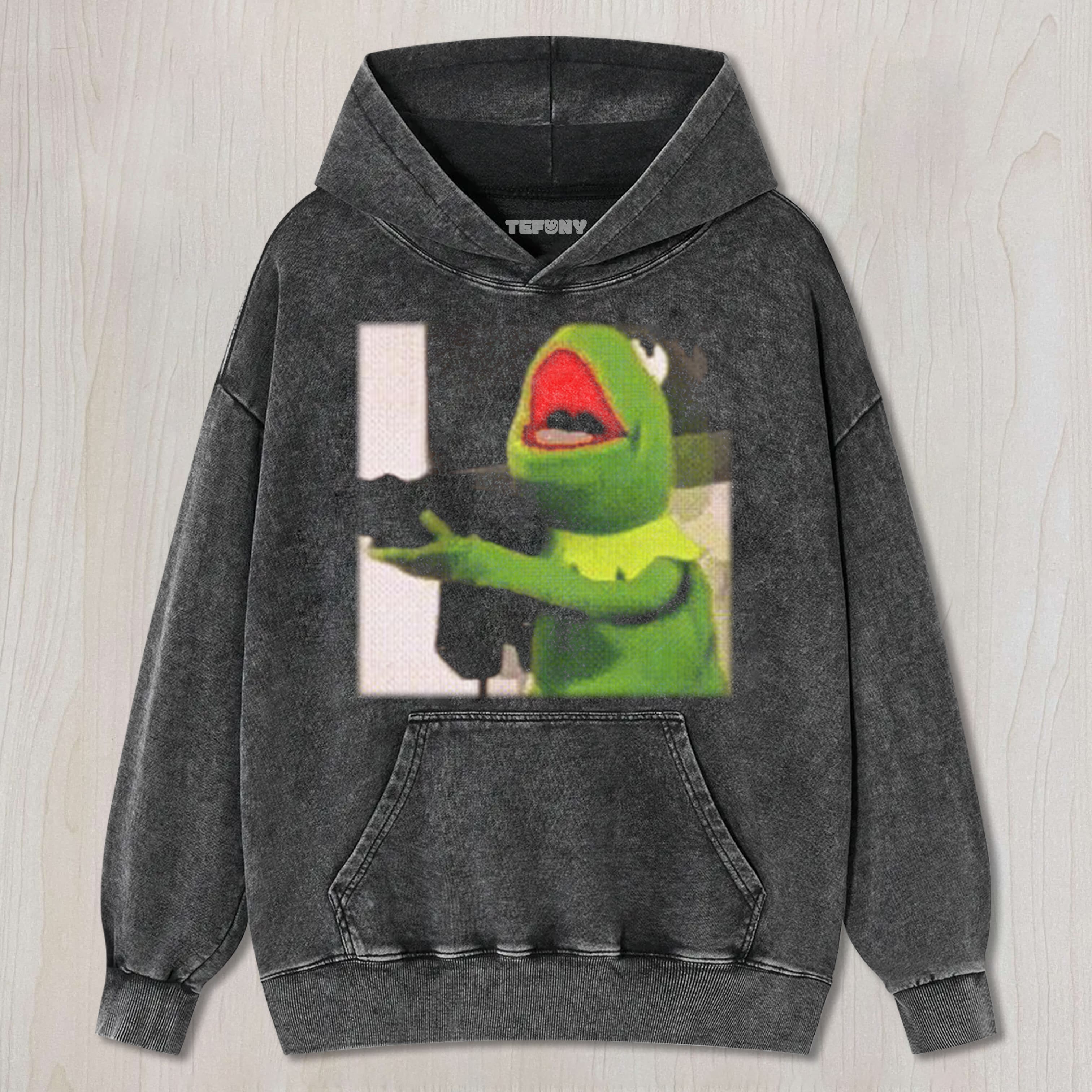 FROG WITH A GUN TEE & SWEAT & HOOD
