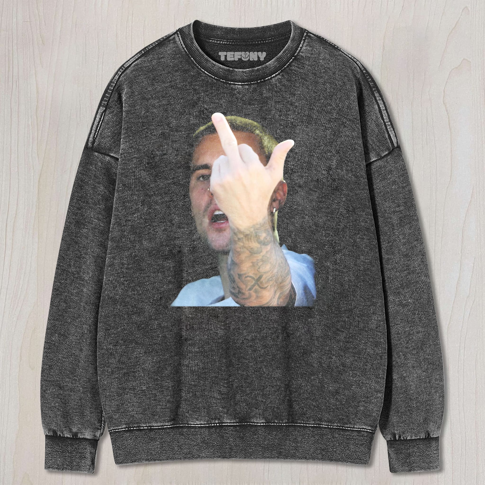 FRONT VIEW HAND GESTURE UNISEX TEE, TANK TOP, LAYERED LS, SWEATSHIRT & HOODIE