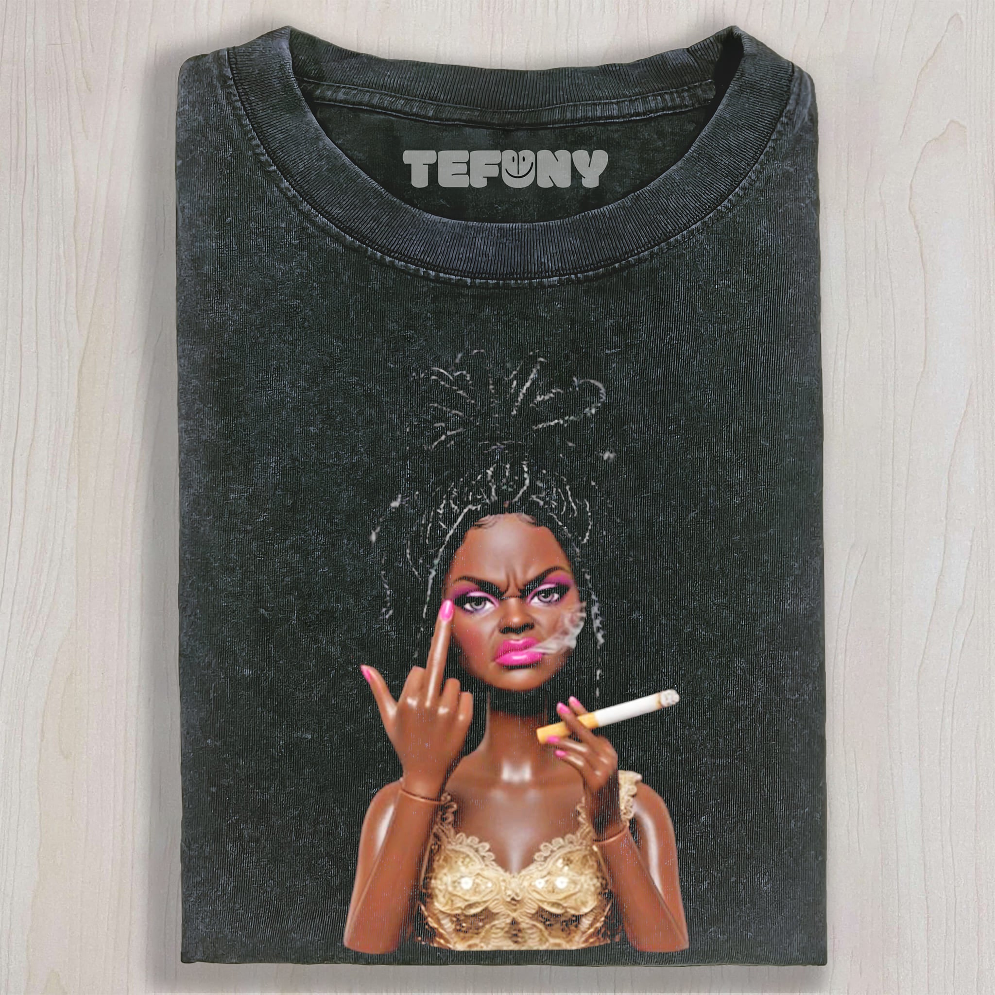 FUCK OFF DOLL MEME UNISEX TEE, TANK TOP, LAYERED LS, SWEATSHIRT & HOODIE