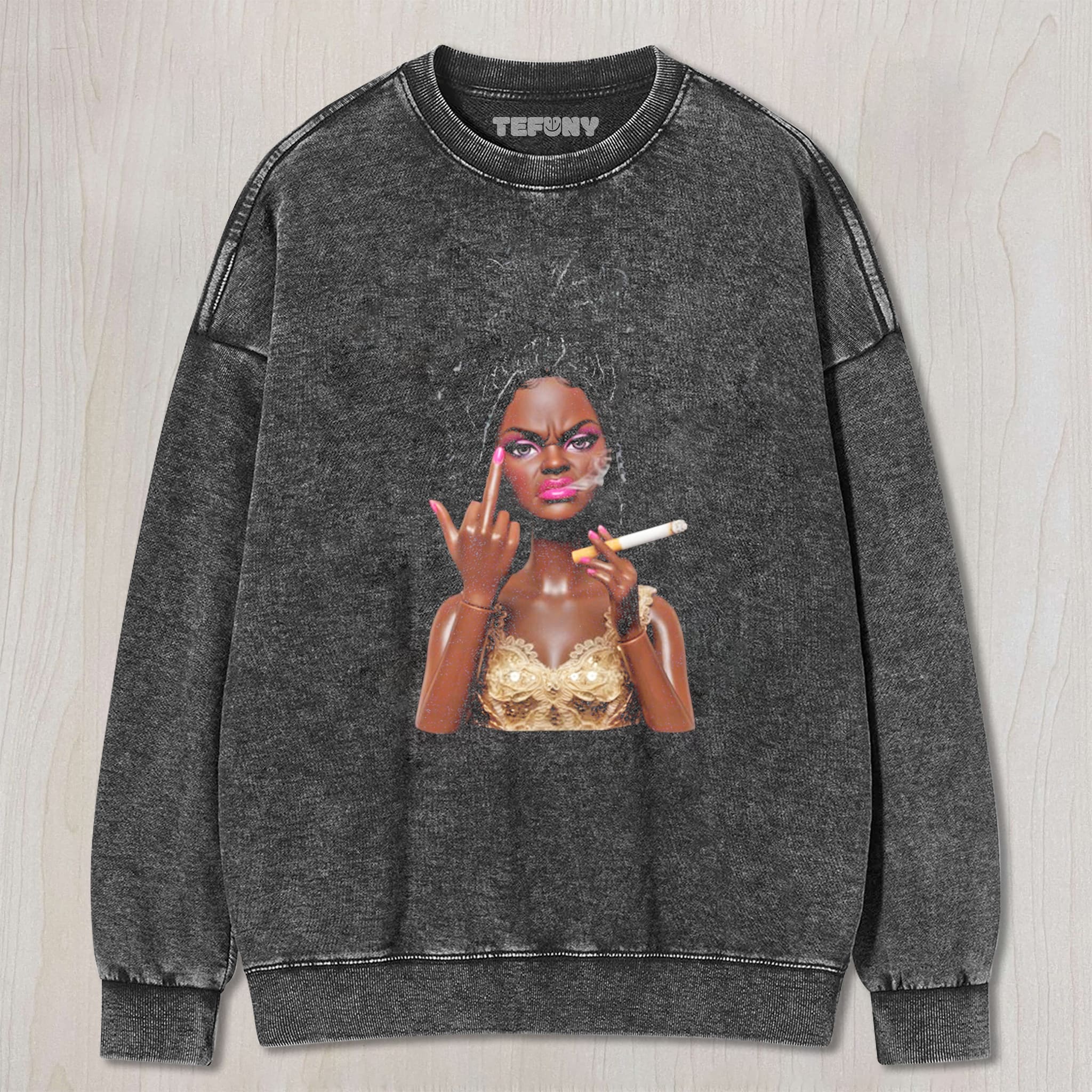 FUCK OFF DOLL MEME UNISEX TEE, TANK TOP, LAYERED LS, SWEATSHIRT & HOODIE