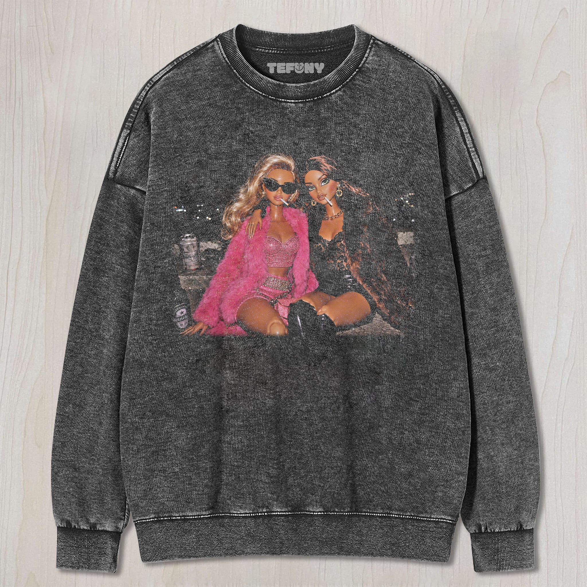 FUCK OFF DOLL MEME V2 UNISEX TEE, TANK TOP, LAYERED LS, SWEATSHIRT & HOODIE