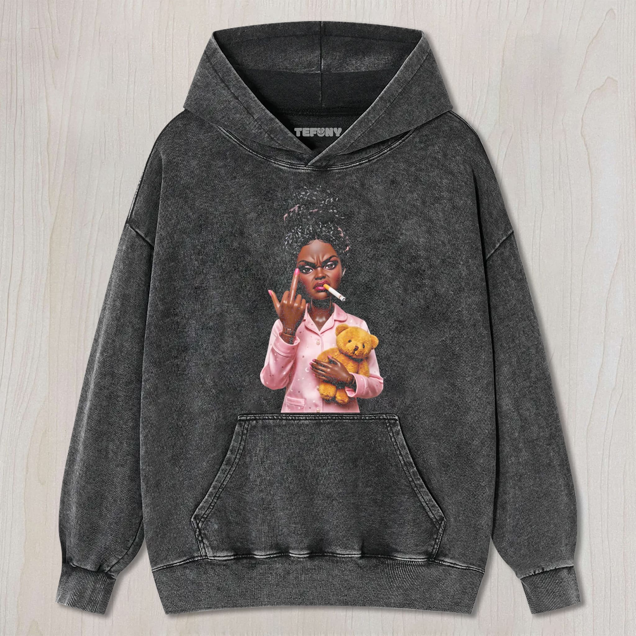FUCK OFF DOLL MEME V2 UNISEX TEE, TANK TOP, LAYERED LS, SWEATSHIRT & HOODIE