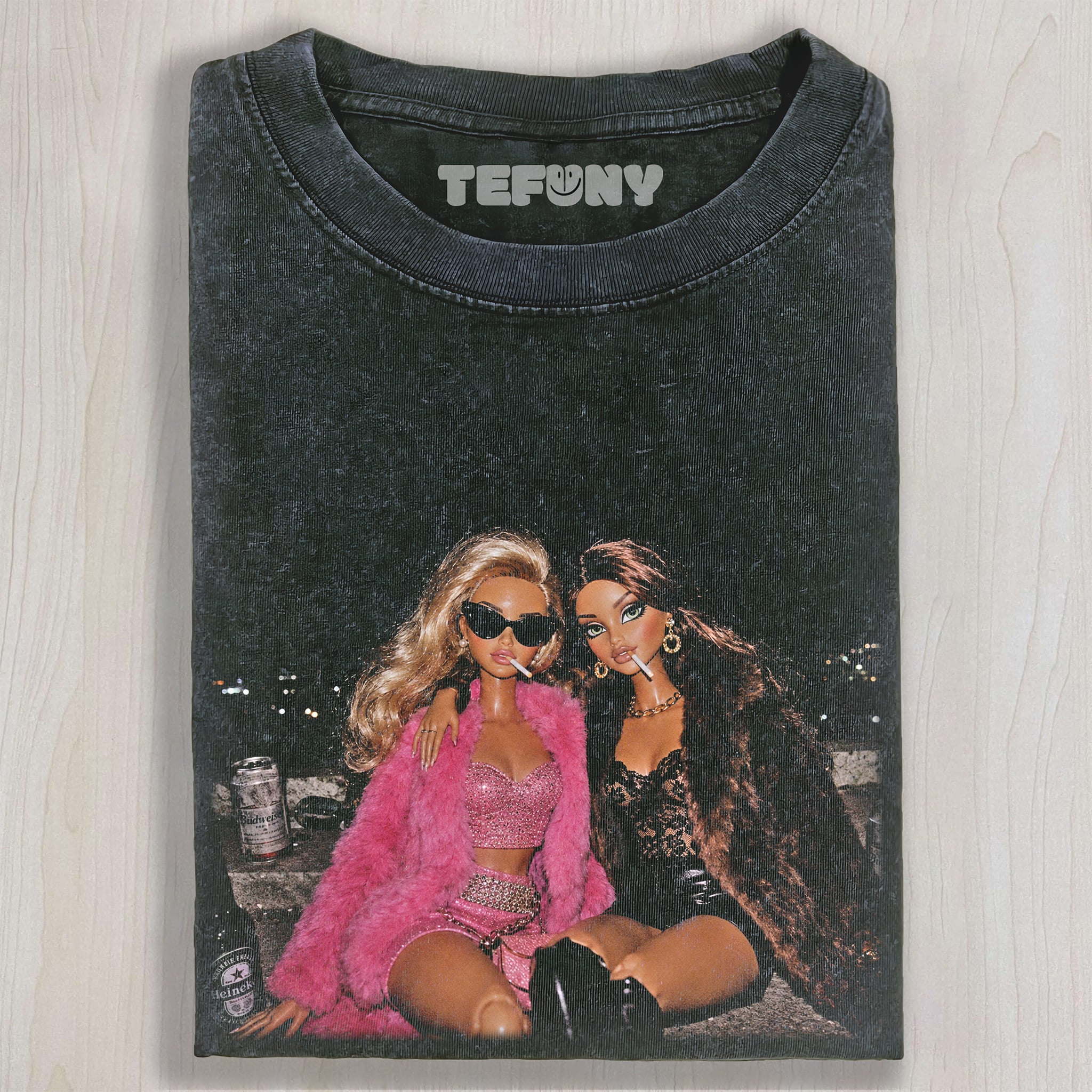 FUCK OFF DOLL MEME V2 UNISEX TEE, TANK TOP, LAYERED LS, SWEATSHIRT & HOODIE