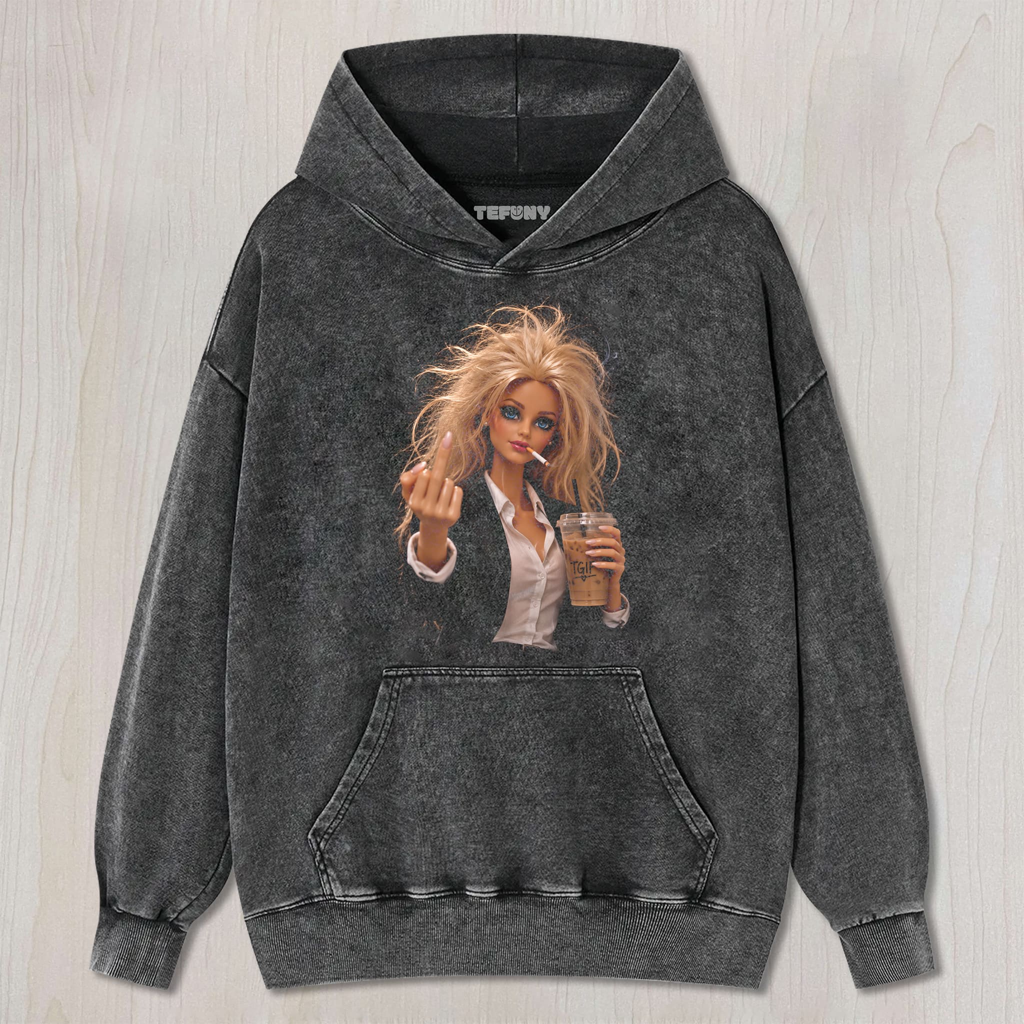 FUCK OFF DOLL MEME V5 UNISEX TEE, TANK TOP, LAYERED LS, SWEATSHIRT & HOODIE