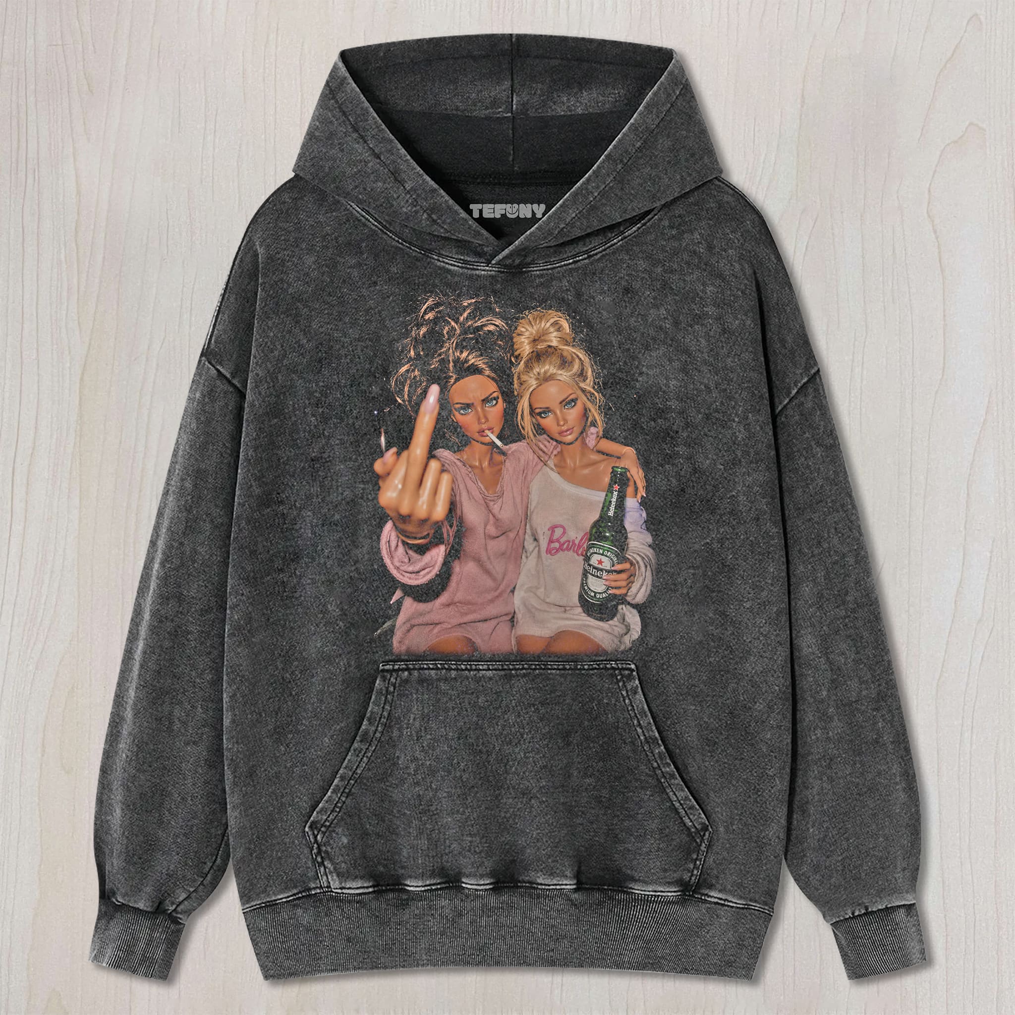 FUCK OFF DOLL MEME V6 UNISEX TEE, TANK TOP, LAYERED LS, SWEATSHIRT & HOODIE