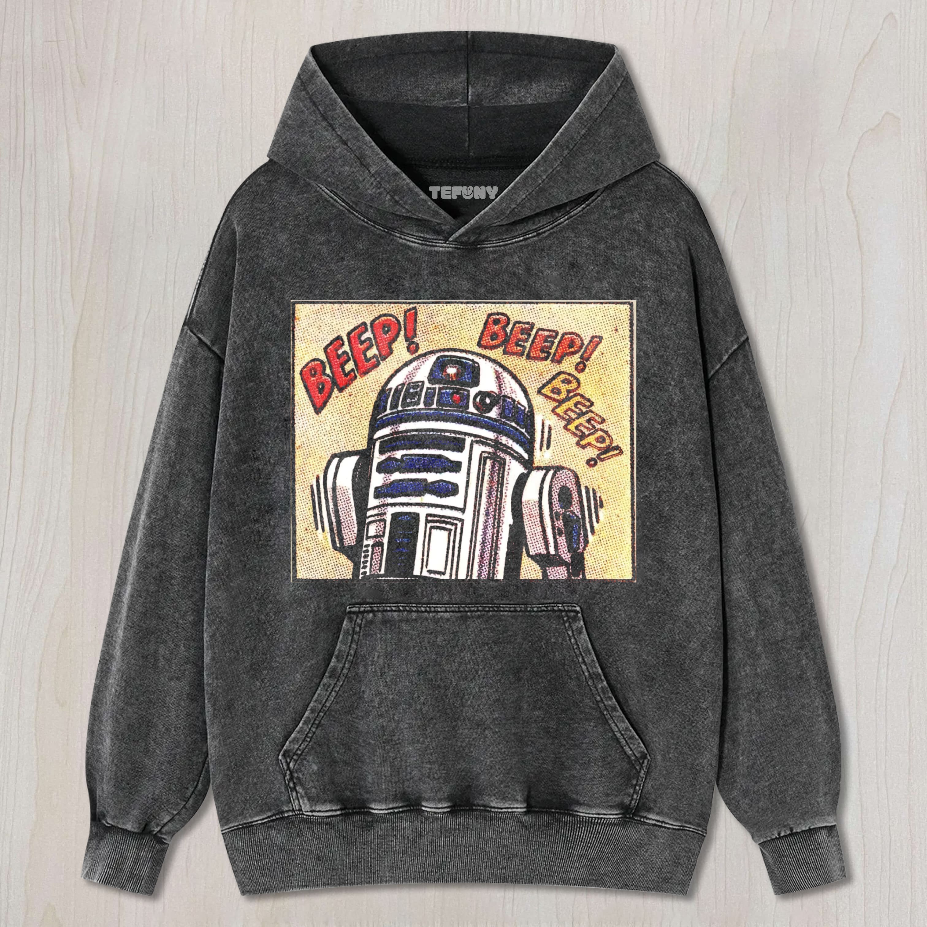 FUCK IF I KNOW 80S RAINBOW STAR WASHED TEE & SWEAT & HOOD