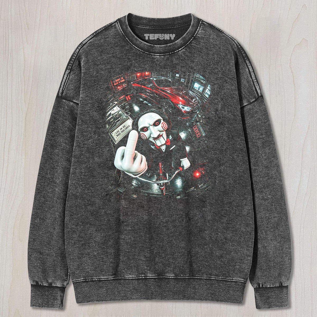 FUN HORROR V8 UNISEX TEE, TANK TOP, LAYERED LS, SWEATSHIRT & HOODIE