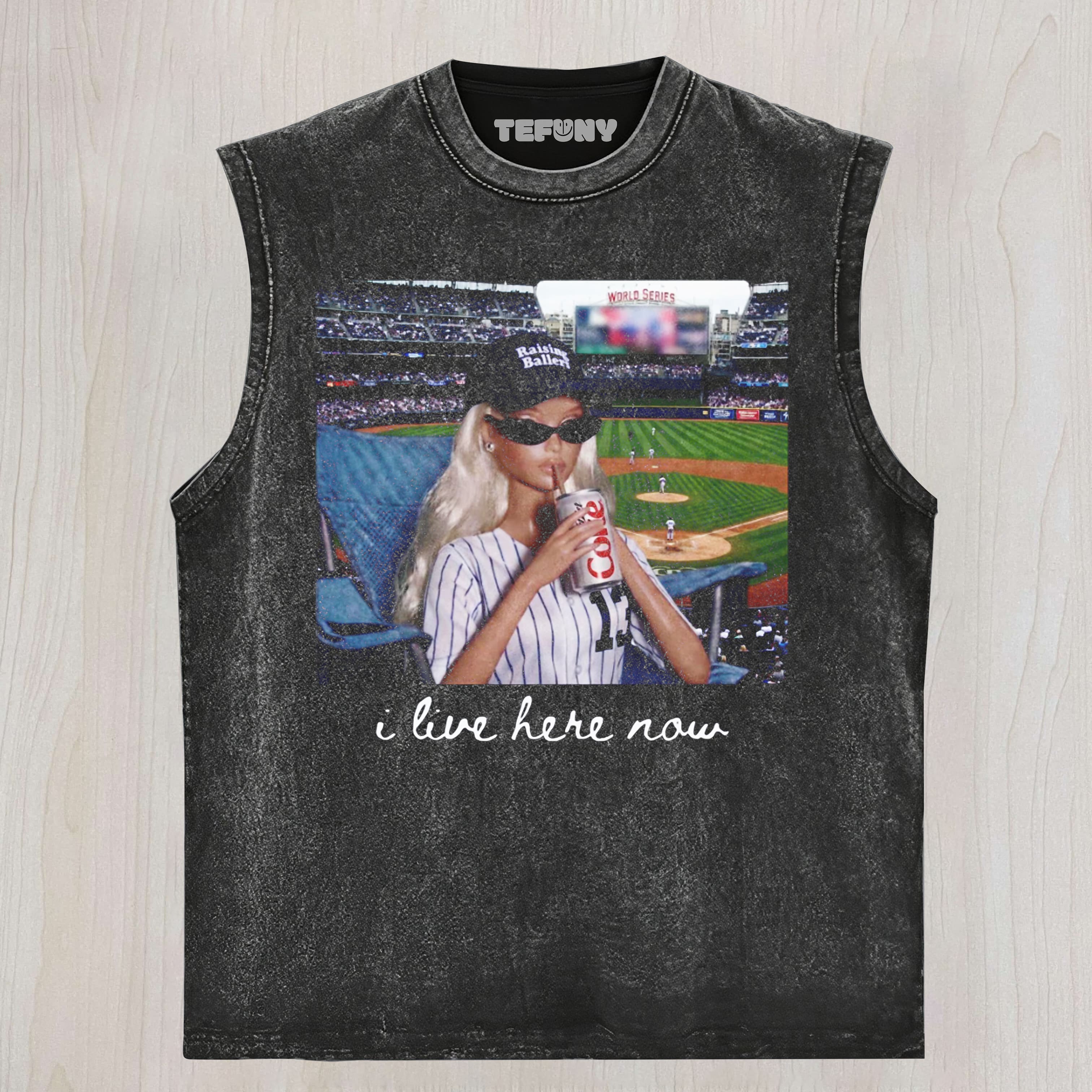 FUNNY BARBIE BALLFIELD DARK COMFORT UNISEX TEE, TANK TOP, LAYERED LS, SWEATSHIRT & HOODIE
