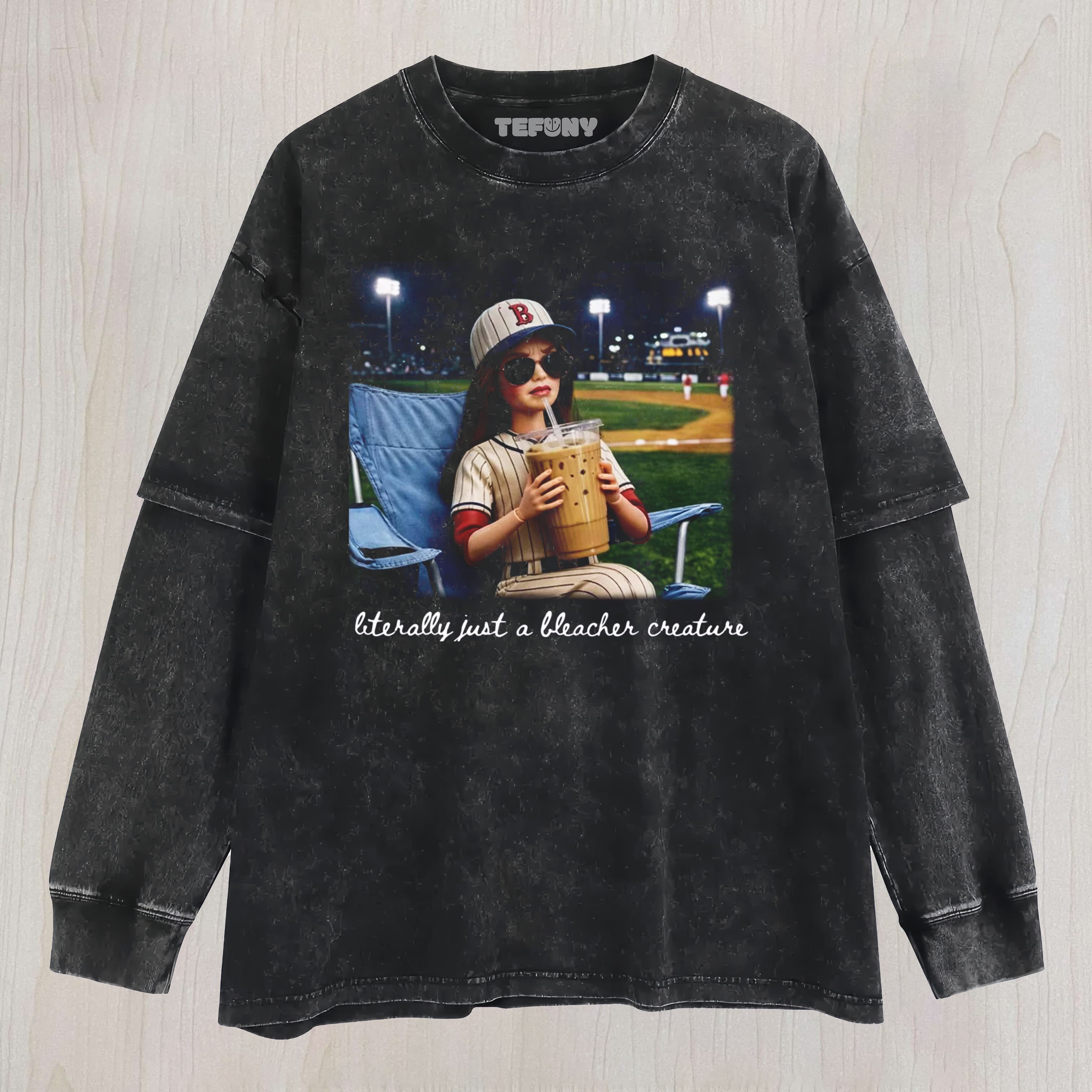FUNNY BARBIE BALLFIELD DARK UNISEX TEE, TANK TOP, LAYERED LS, SWEATSHIRT & HOODIE