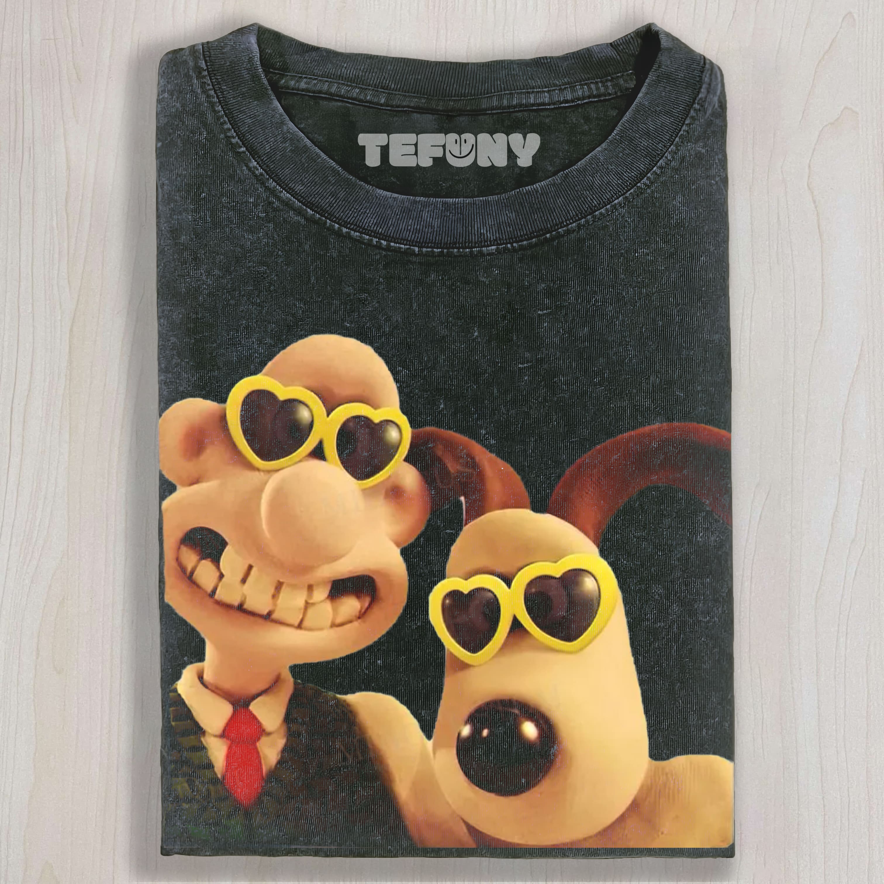 FUNNY CARTOON DUO UNISEX TEE, TANK TOP, LAYERED LS, SWEATSHIRT & HOODIE