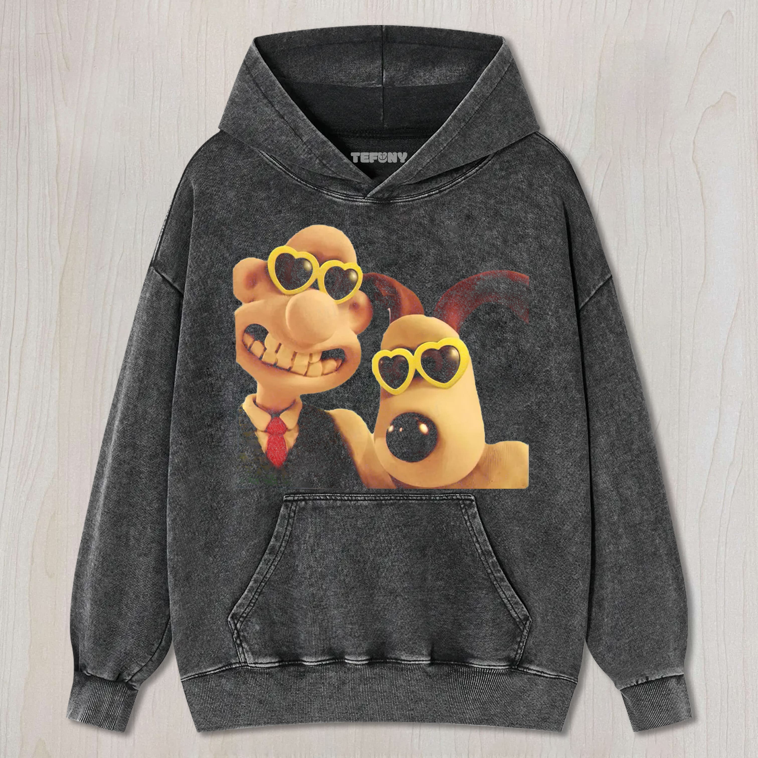 FUNNY CARTOON DUO UNISEX TEE, TANK TOP, LAYERED LS, SWEATSHIRT & HOODIE