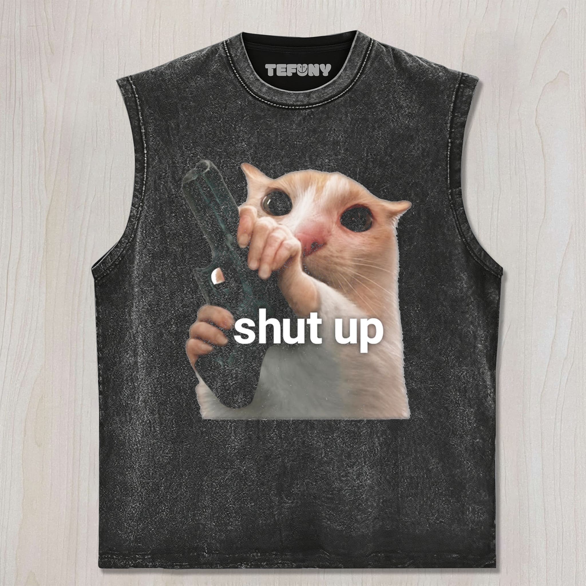 FUNNY CAT MEME UNISEX TEE, TANK TOP, LAYERED LS, SWEATSHIRT & HOODIE