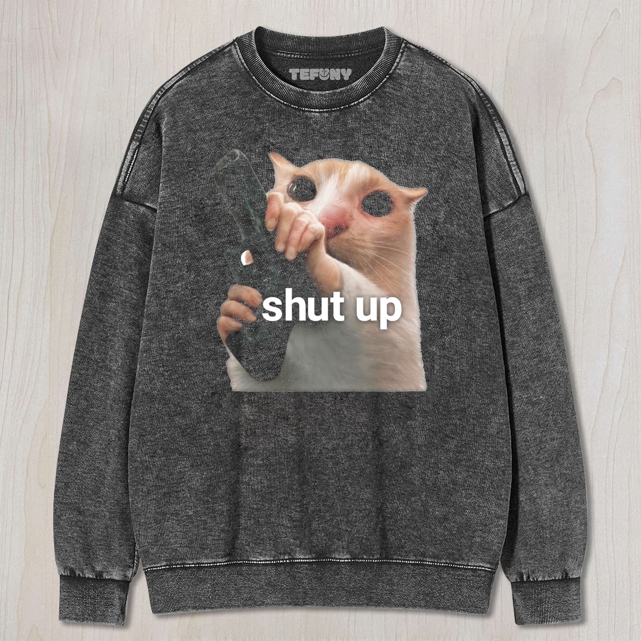 FUNNY CAT MEME UNISEX TEE, TANK TOP, LAYERED LS, SWEATSHIRT & HOODIE