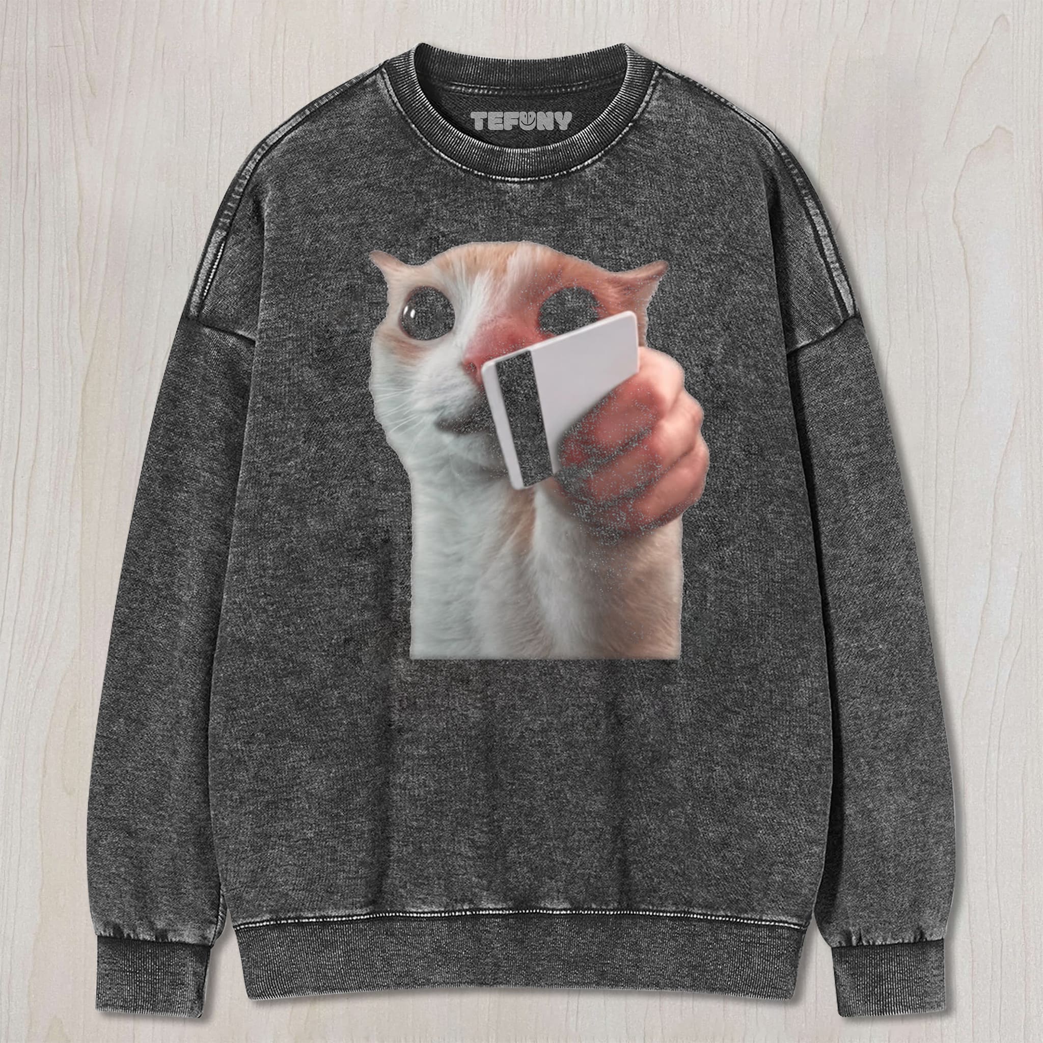 FUNNY CAT MEME V1 UNISEX TEE, TANK TOP, LAYERED LS, SWEATSHIRT & HOODIE