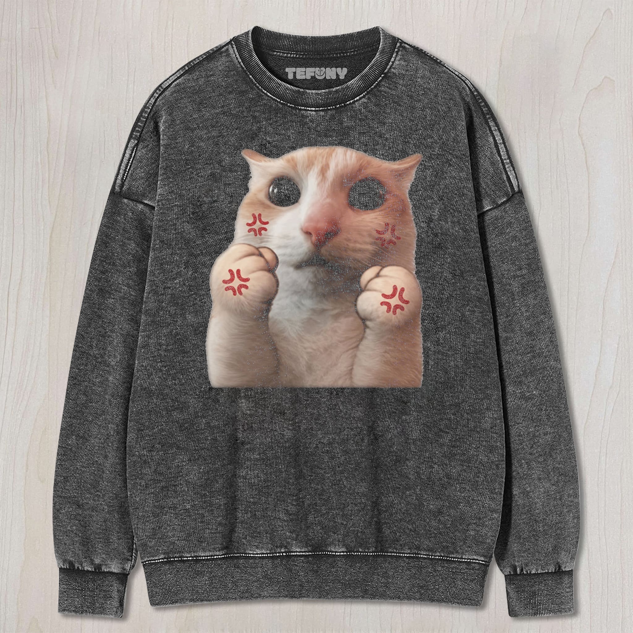 FUNNY CAT MEME V3 UNISEX TEE, TANK TOP, LAYERED LS, SWEATSHIRT & HOODIE