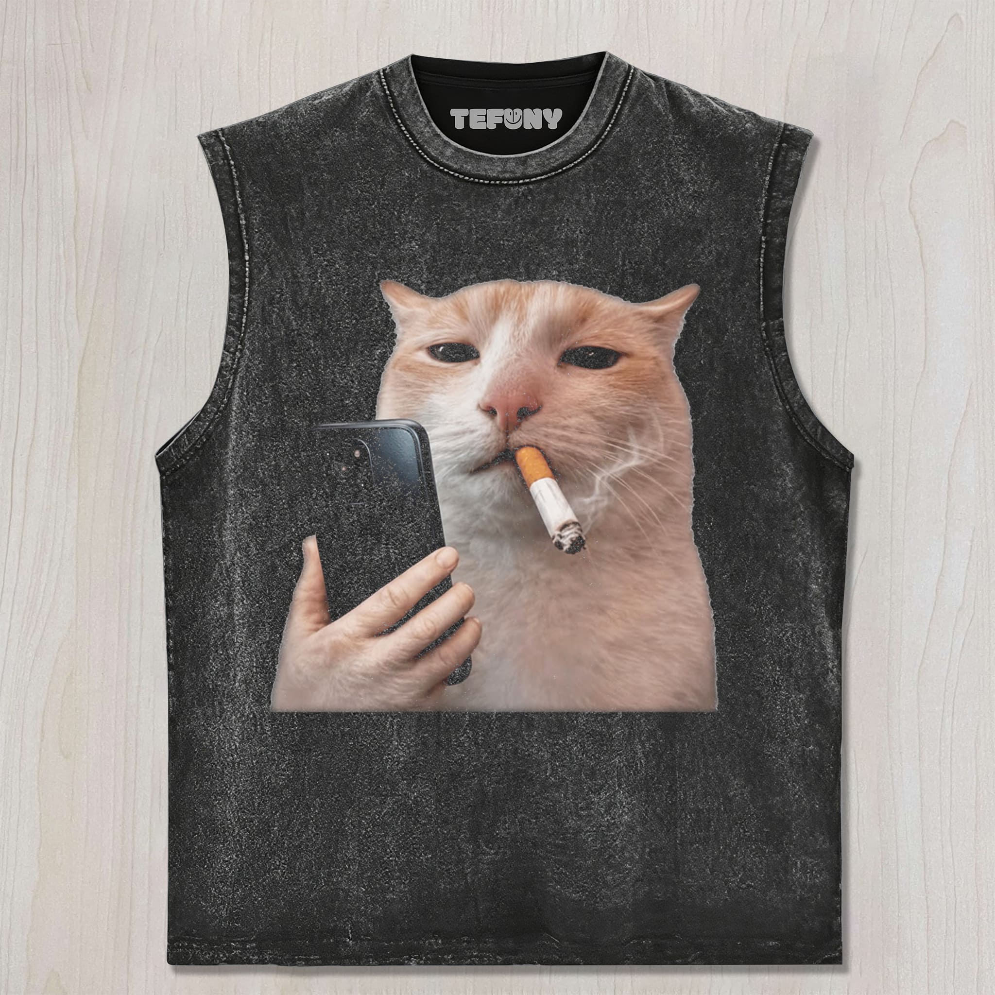 FUNNY CAT MEME V4 UNISEX TEE, TANK TOP, LAYERED LS, SWEATSHIRT & HOODIE