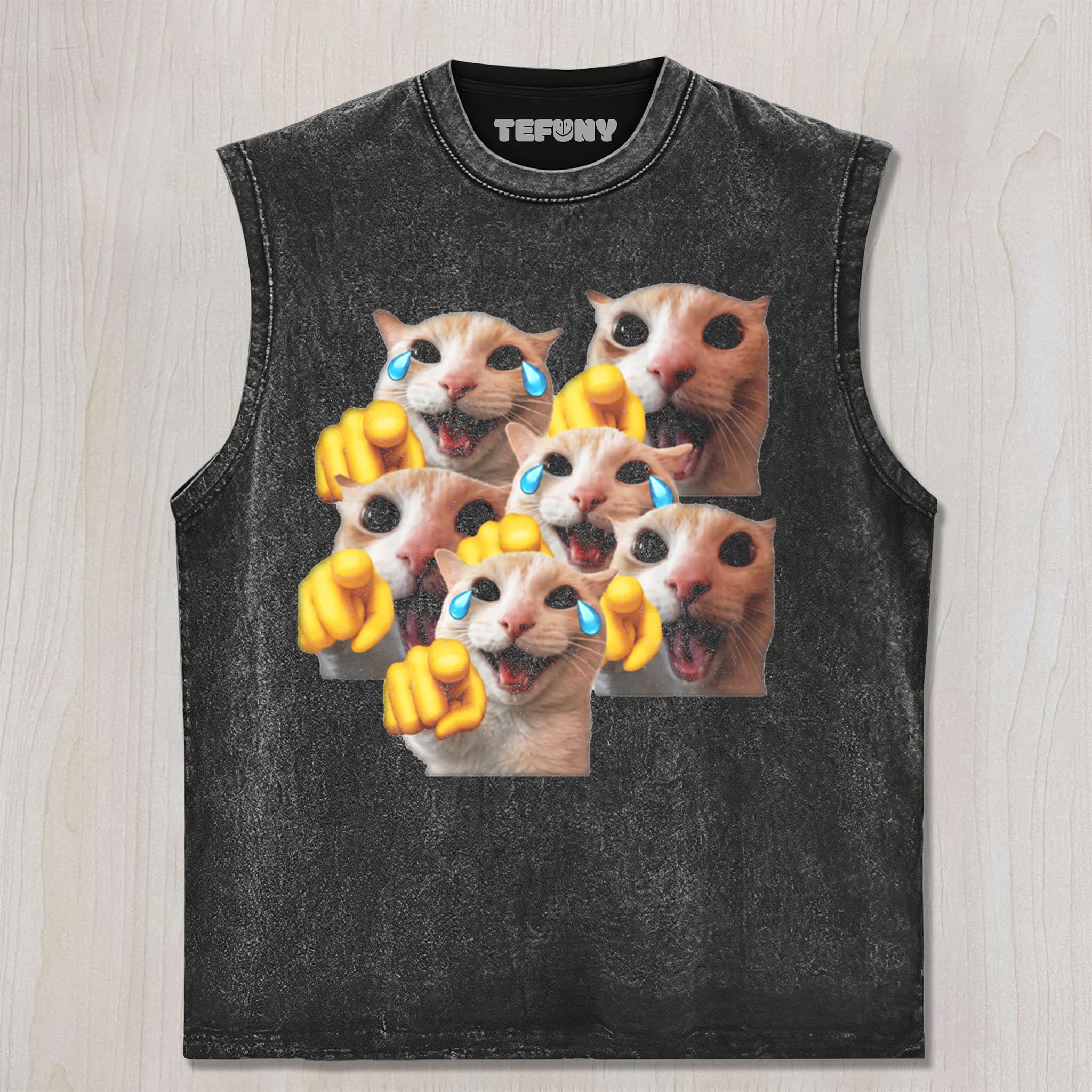 FUNNY CAT MEME V5 UNISEX TEE, TANK TOP, LAYERED LS, SWEATSHIRT & HOODIE