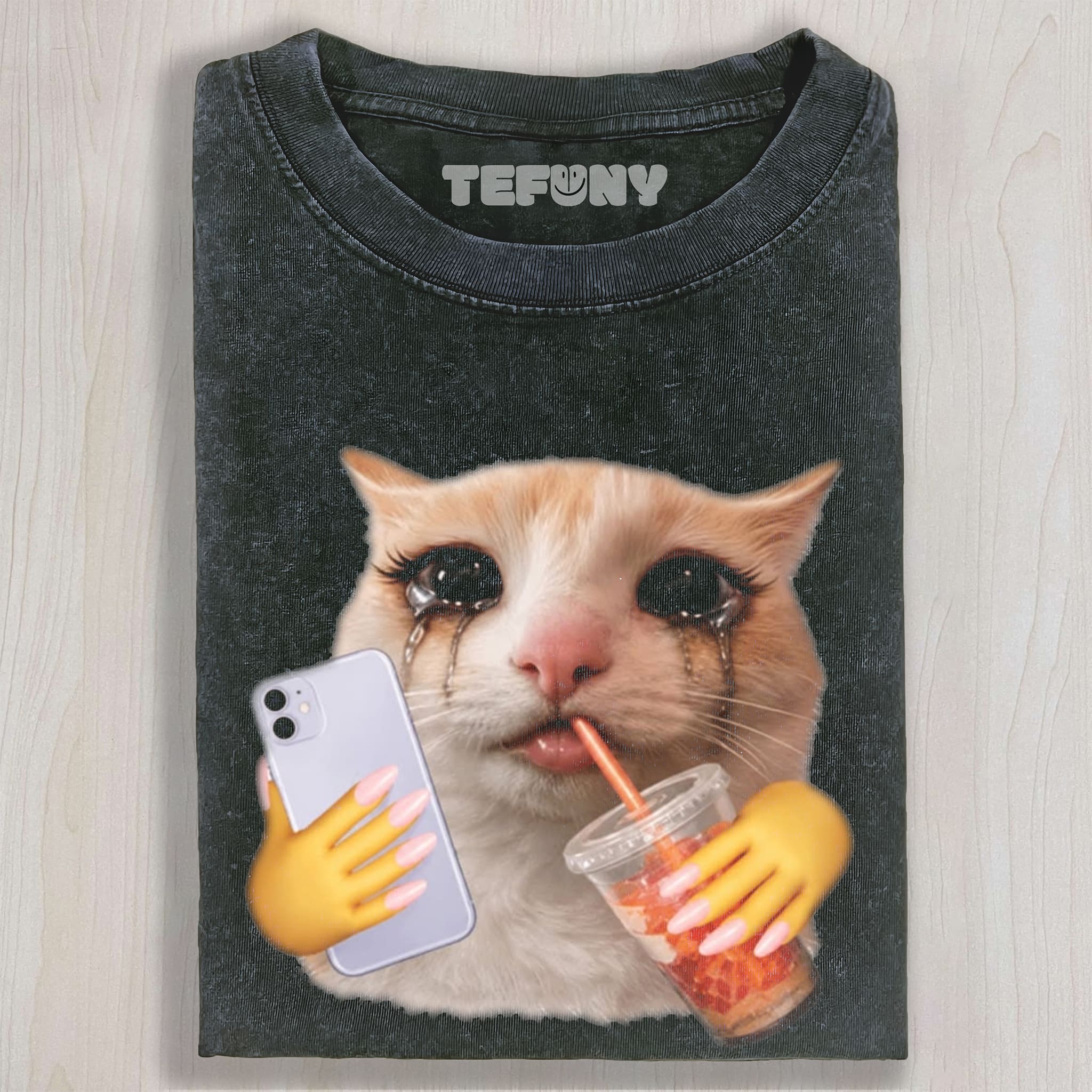 FUNNY CAT MEME V9 UNISEX TEE, TANK TOP, LAYERED LS, SWEATSHIRT & HOODIE