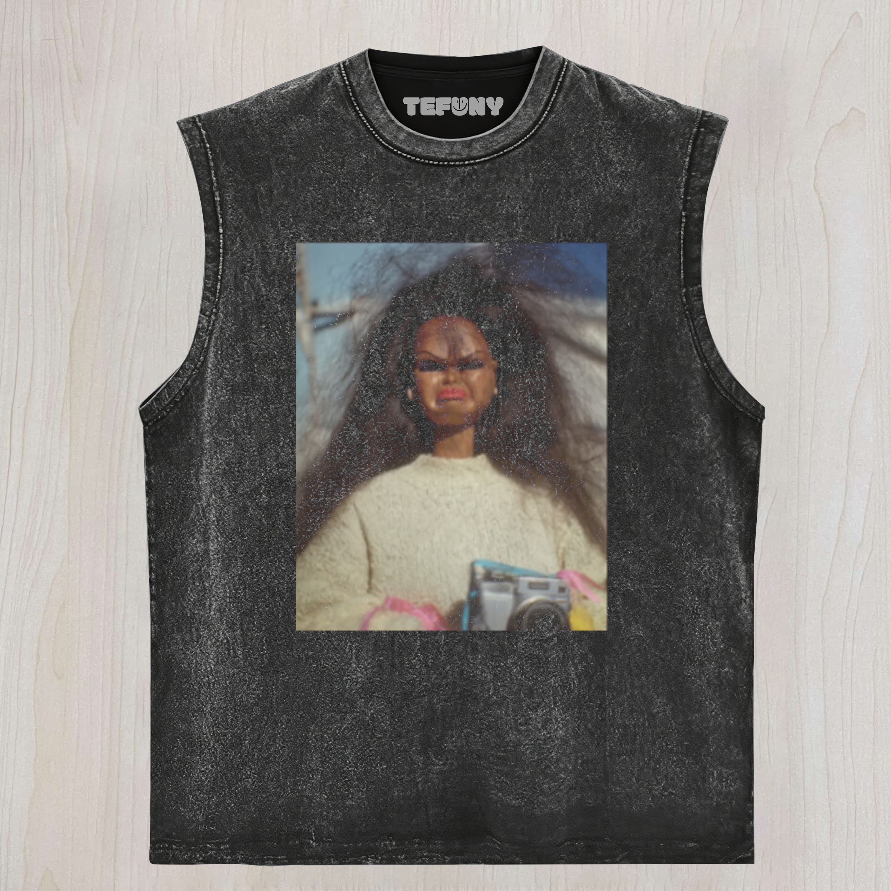 FUNNY DISGUSTING DOLL FACE MEME UNISEX TEE, TANK TOP, LAYERED LS, SWEATSHIRT & HOODIE