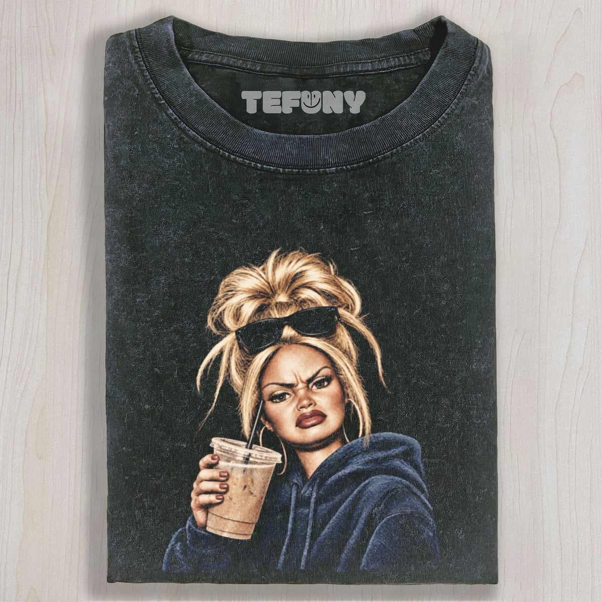 FUNNY DOLL FACE MEME V5 UNISEX TEE, TANK TOP, LAYERED LS, SWEATSHIRT & HOODIE