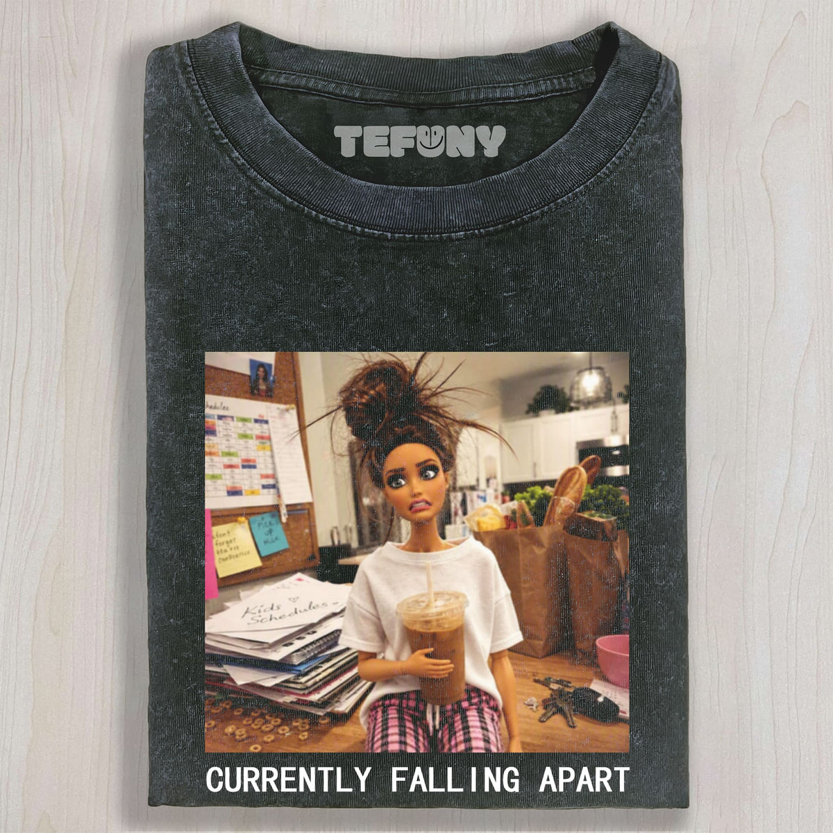 FUNNY DOLL FACE MEME V7 UNISEX TEE, TANK TOP, LAYERED LS, SWEATSHIRT & HOODIE
