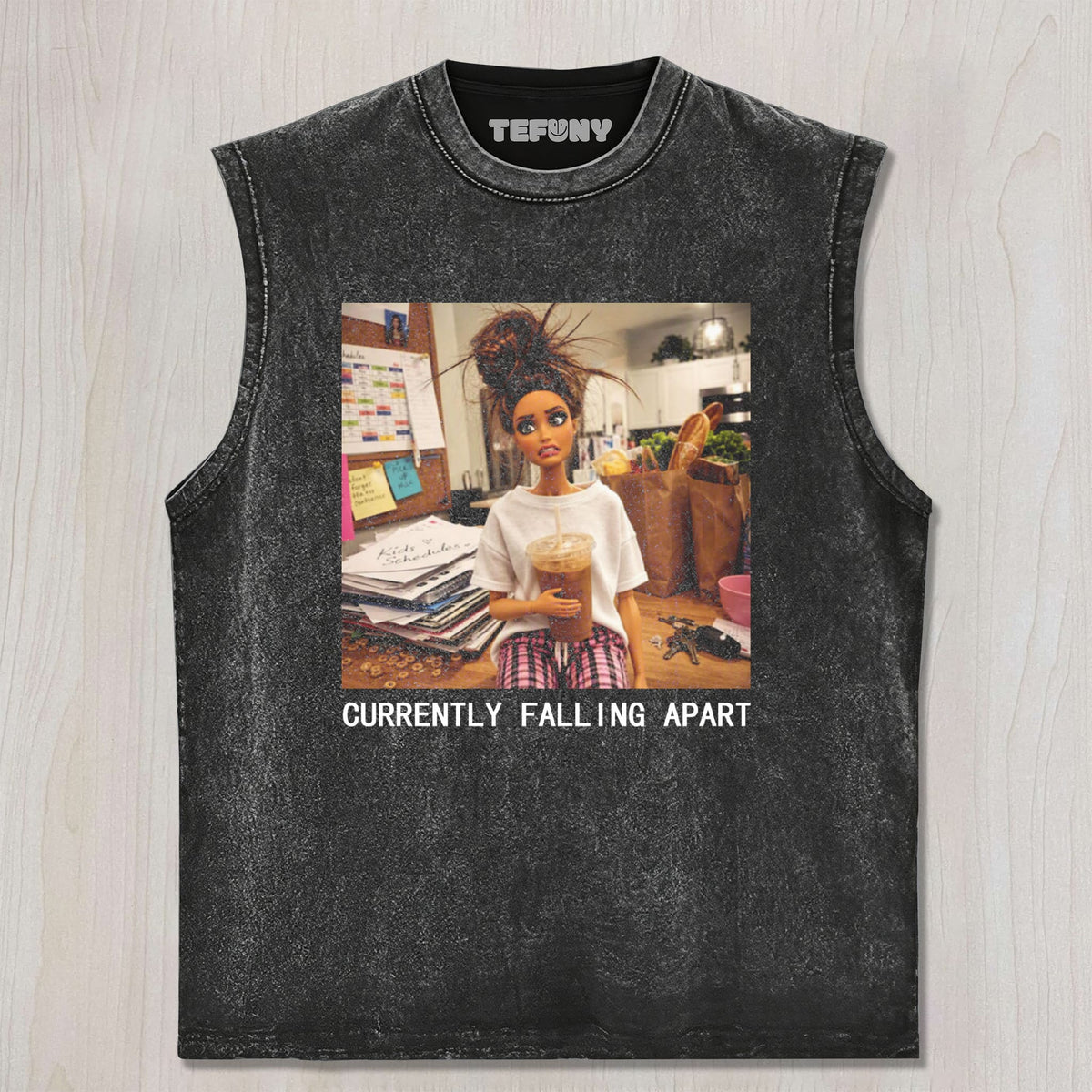 FUNNY DOLL FACE MEME V7 UNISEX TEE, TANK TOP, LAYERED LS, SWEATSHIRT & HOODIE