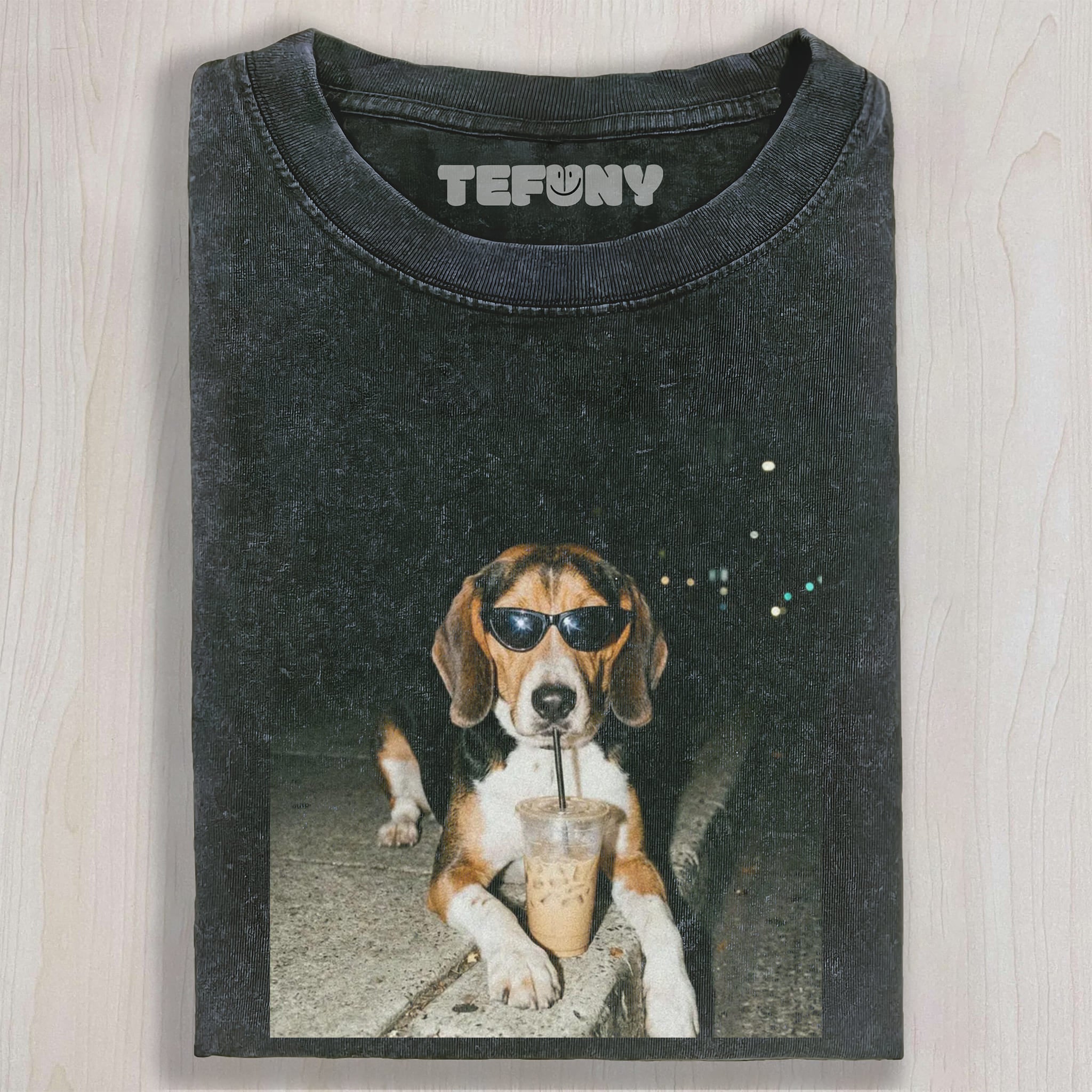 FUNNY DRINKING ICED COFFEE V2 UNISEX TEE, TANK TOP, LAYERED LS, SWEATSHIRT & HOODIE