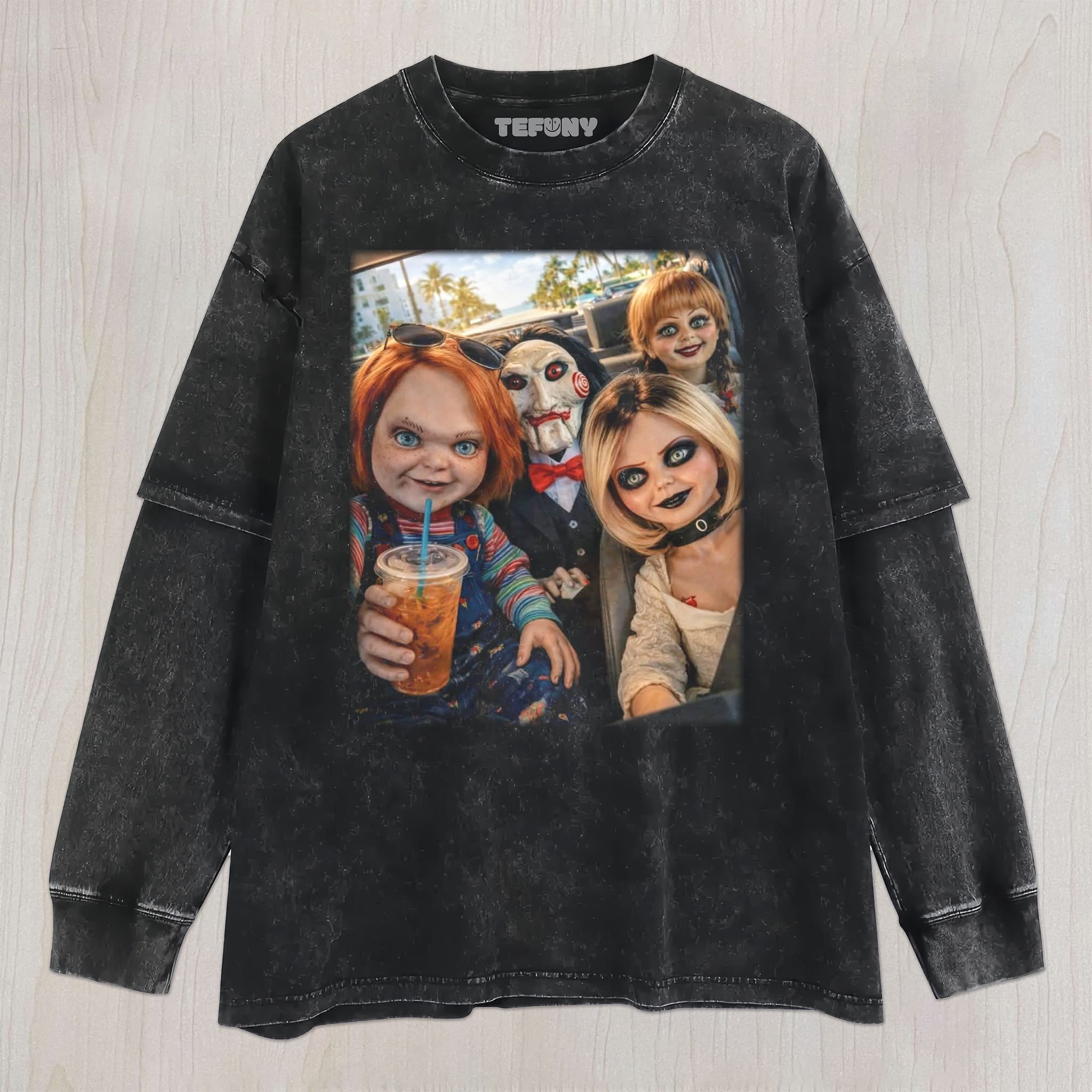 FUNNY HALLOWEEN V3 UNISEX TEE, TANK TOP, LAYERED LS, SWEATSHIRT & HOODIE