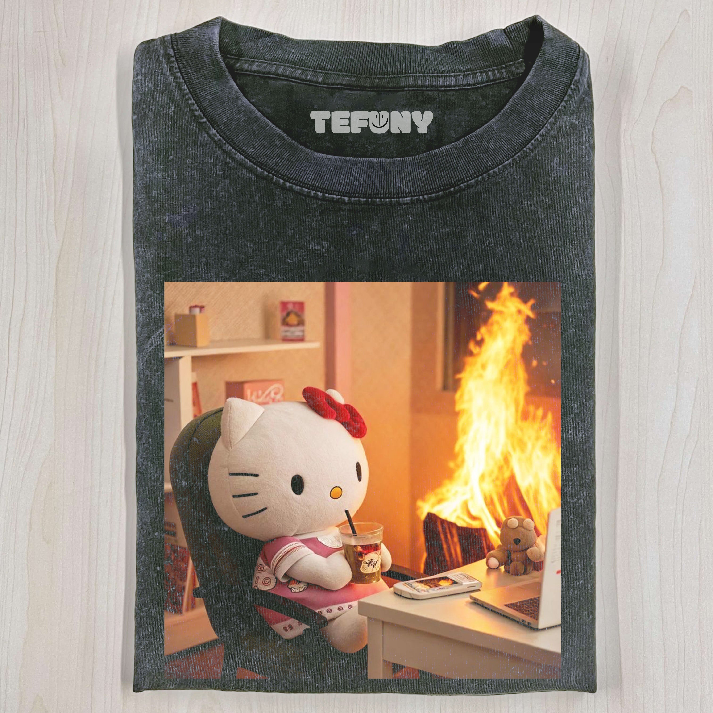 FUNNY HELLO KITTY T-SHIRT V3