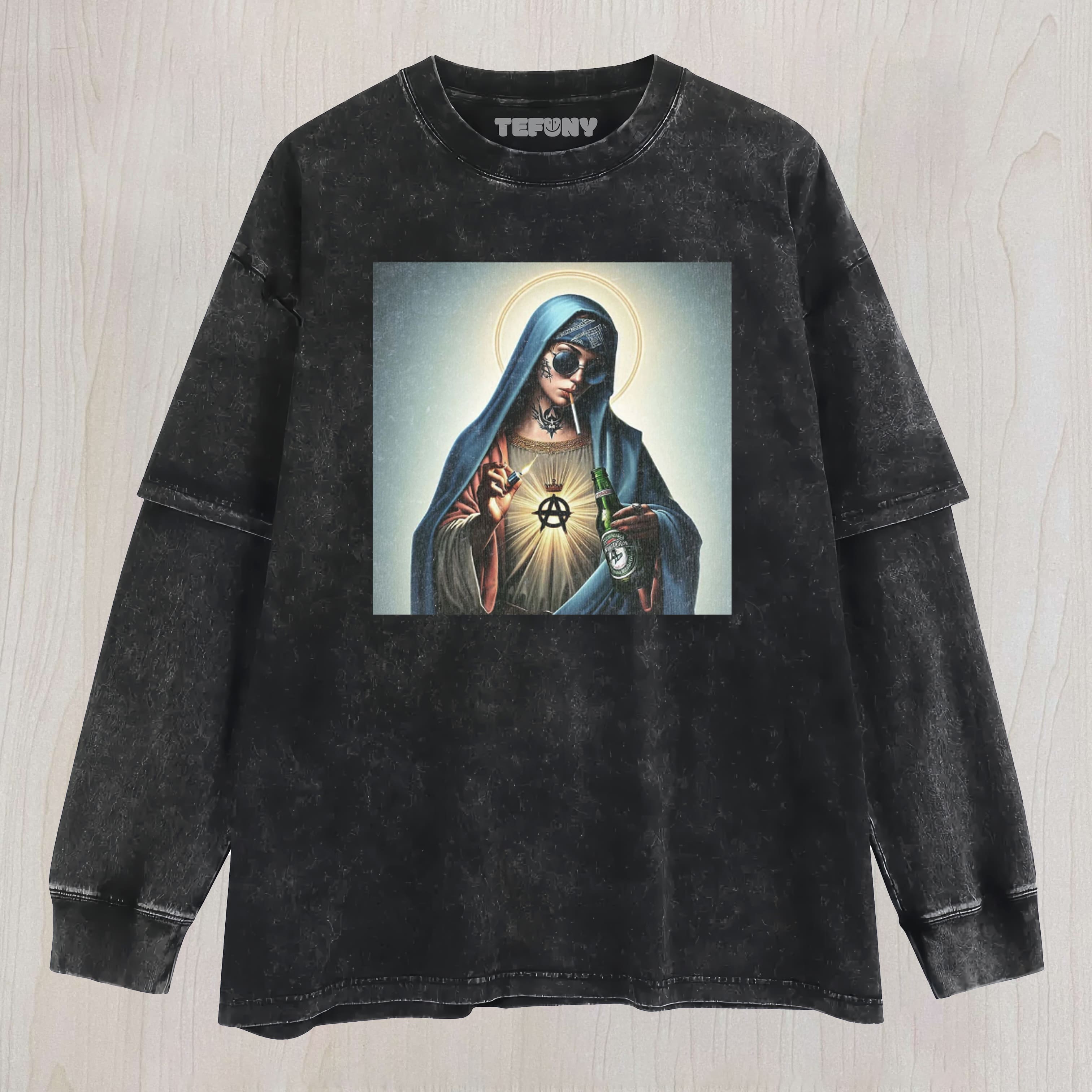 FUNNY MARY UNISEX TEE, TANK TOP, LAYERED LS, SWEATSHIRT & HOODIE