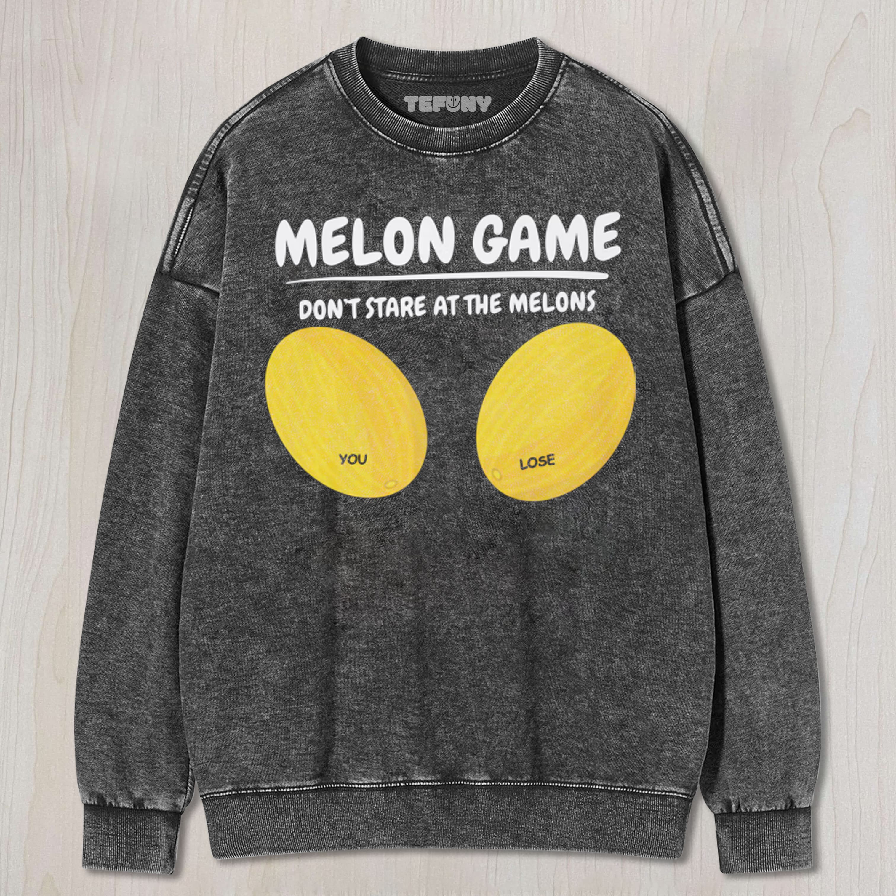 FUNNY MELON GAME UNISEX TEE, TANK TOP, LAYERED LS, SWEATSHIRT & HOODIE