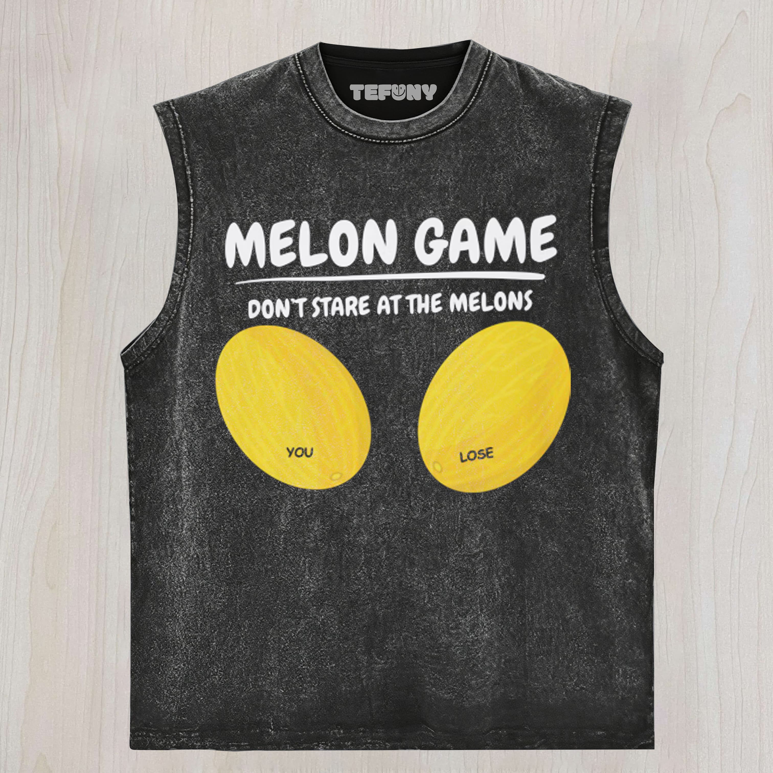 FUNNY MELON GAME UNISEX TEE, TANK TOP, LAYERED LS, SWEATSHIRT & HOODIE