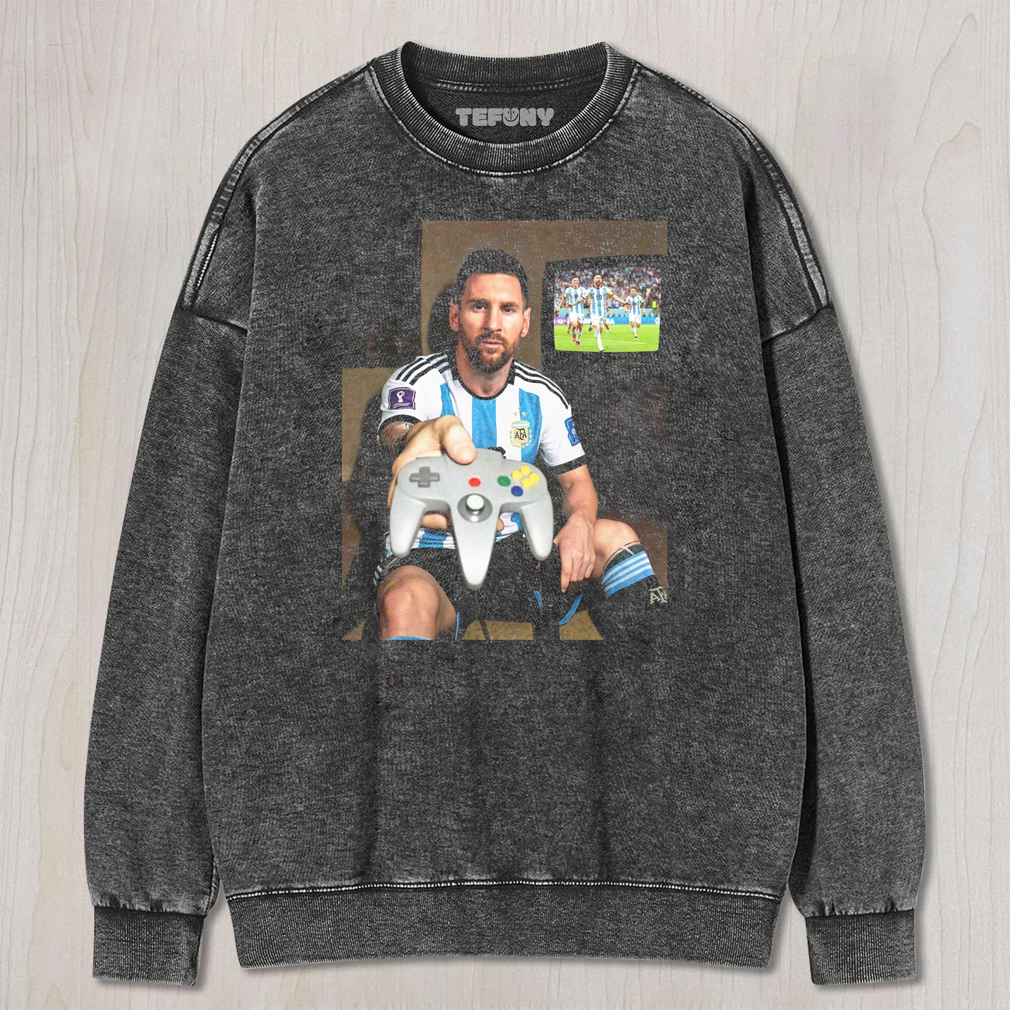 FUNNY MESSI V2 UNISEX TEE, TANK TOP, LAYERED LS, SWEATSHIRT & HOODIE