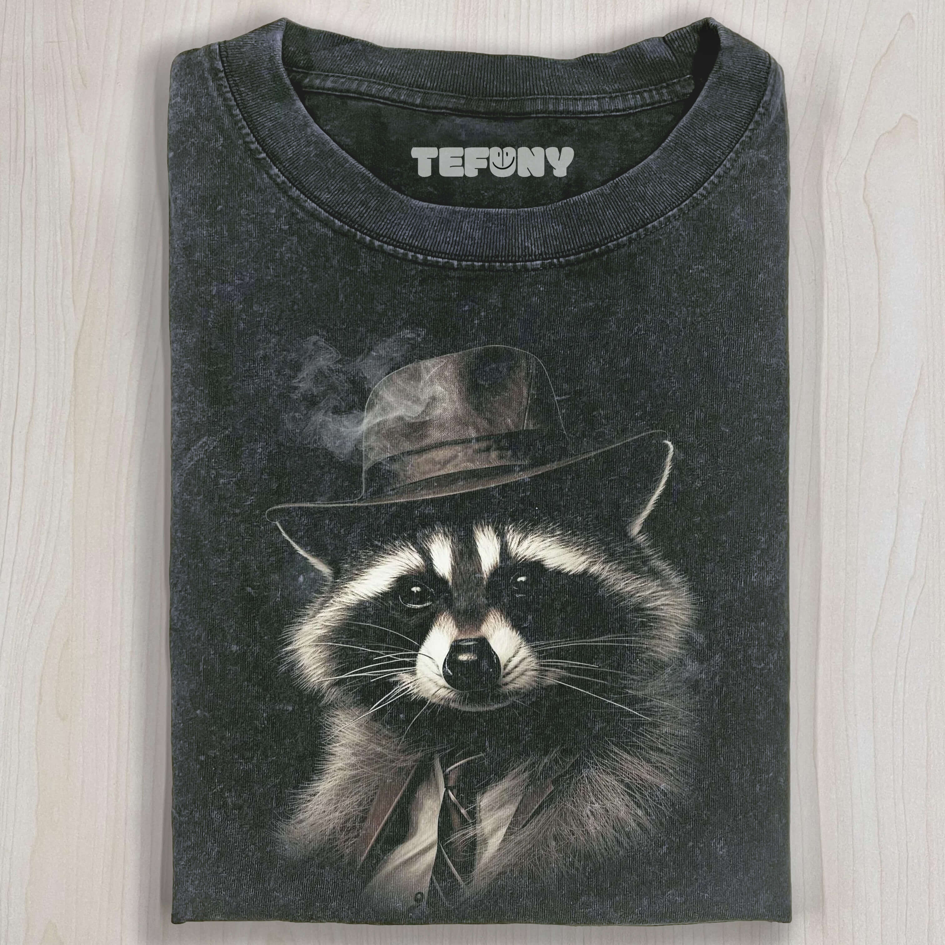 FUNNY RACCOON V7 T-SHIRT