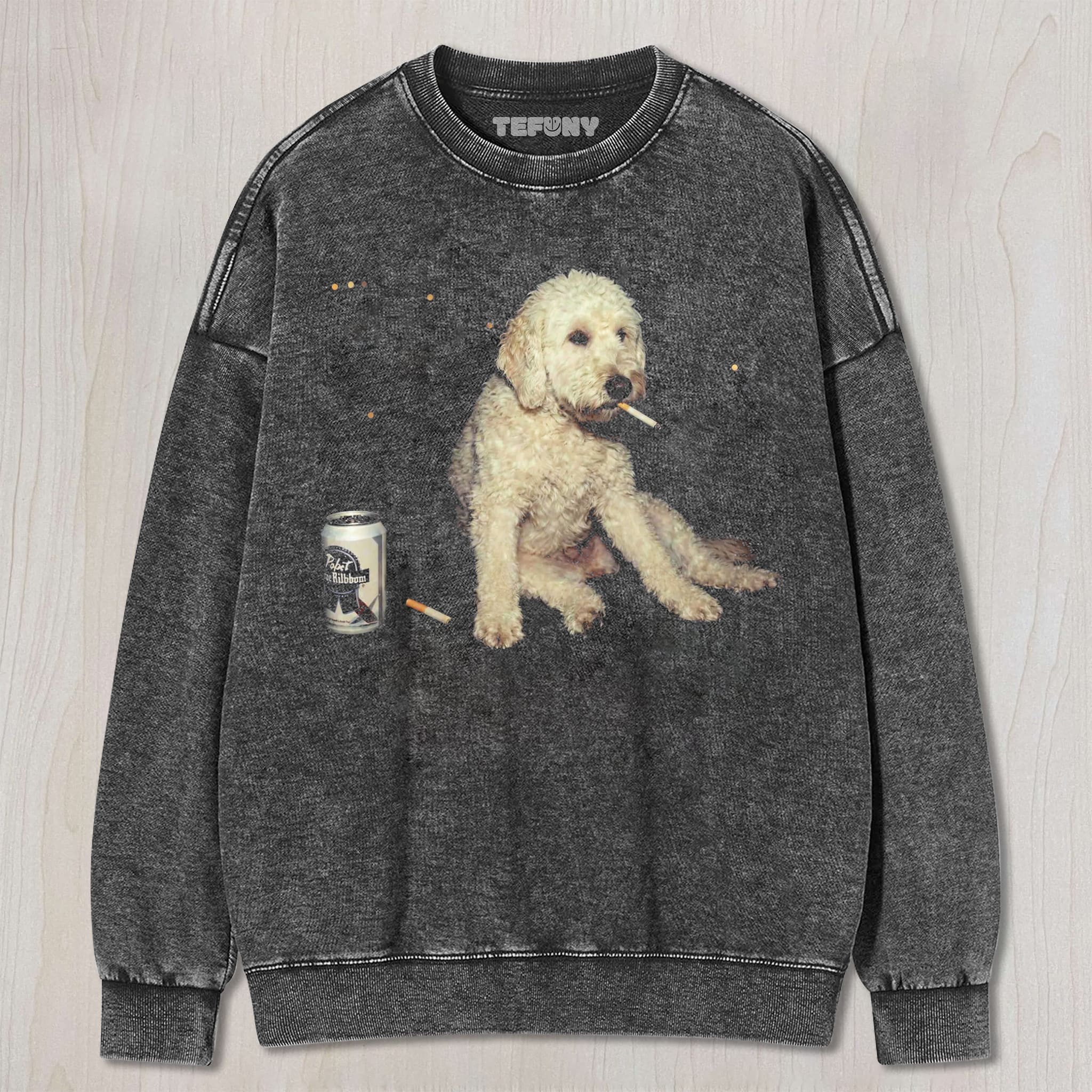 FUNNY SMOKING DOG UNISEX TEE, TANK TOP, LAYERED LS, SWEATSHIRT & HOODIE