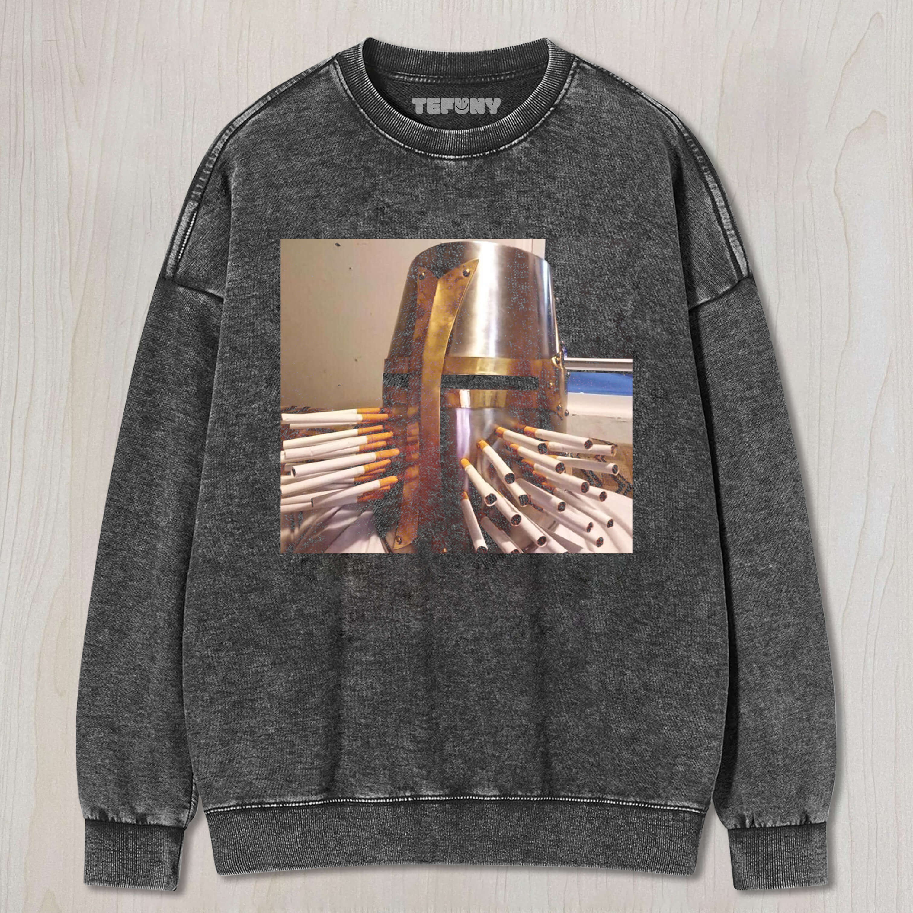 FUNNY SMOKING KNIGHT TEE & SWEAT & HOOD