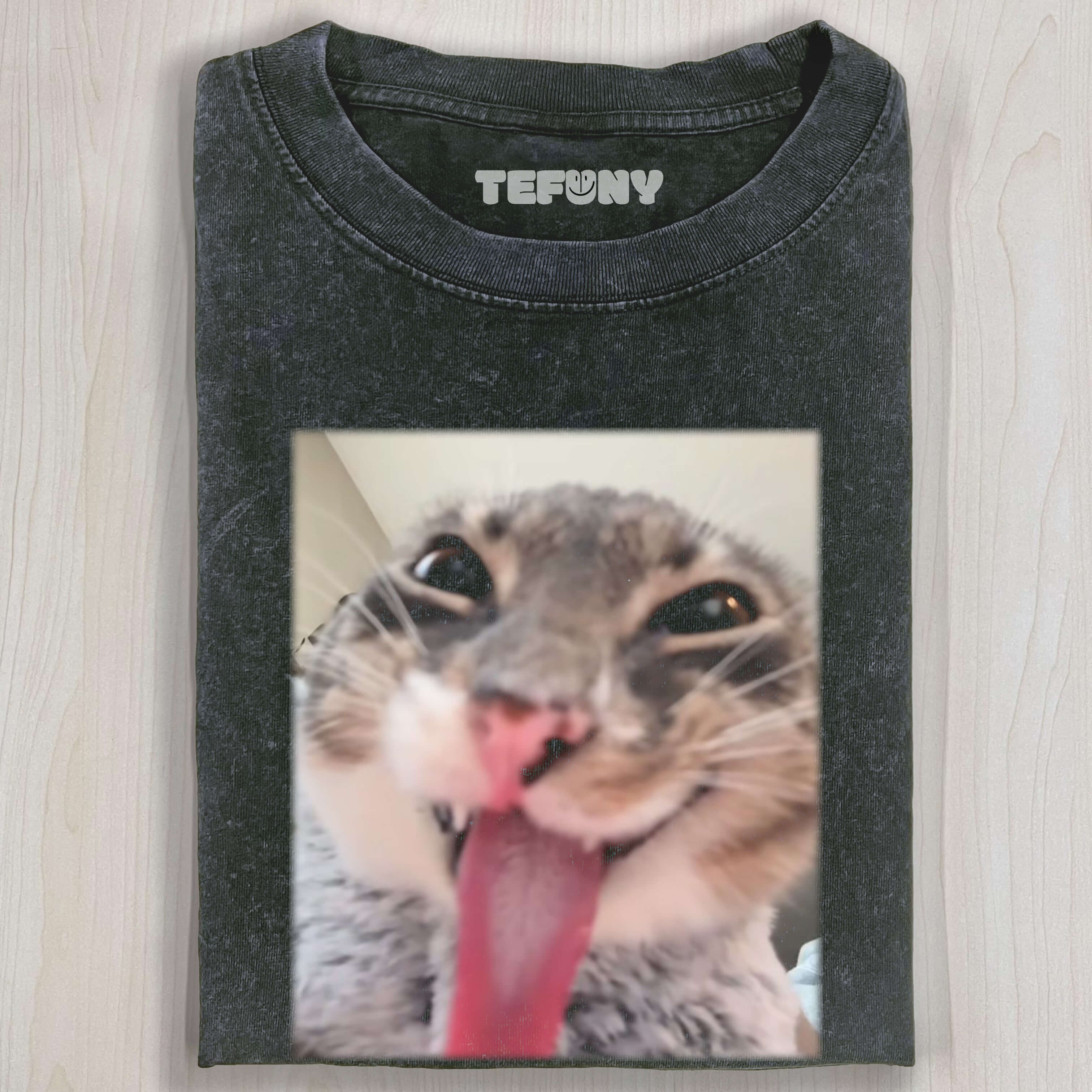 FUNNY X CAT T-SHIRT