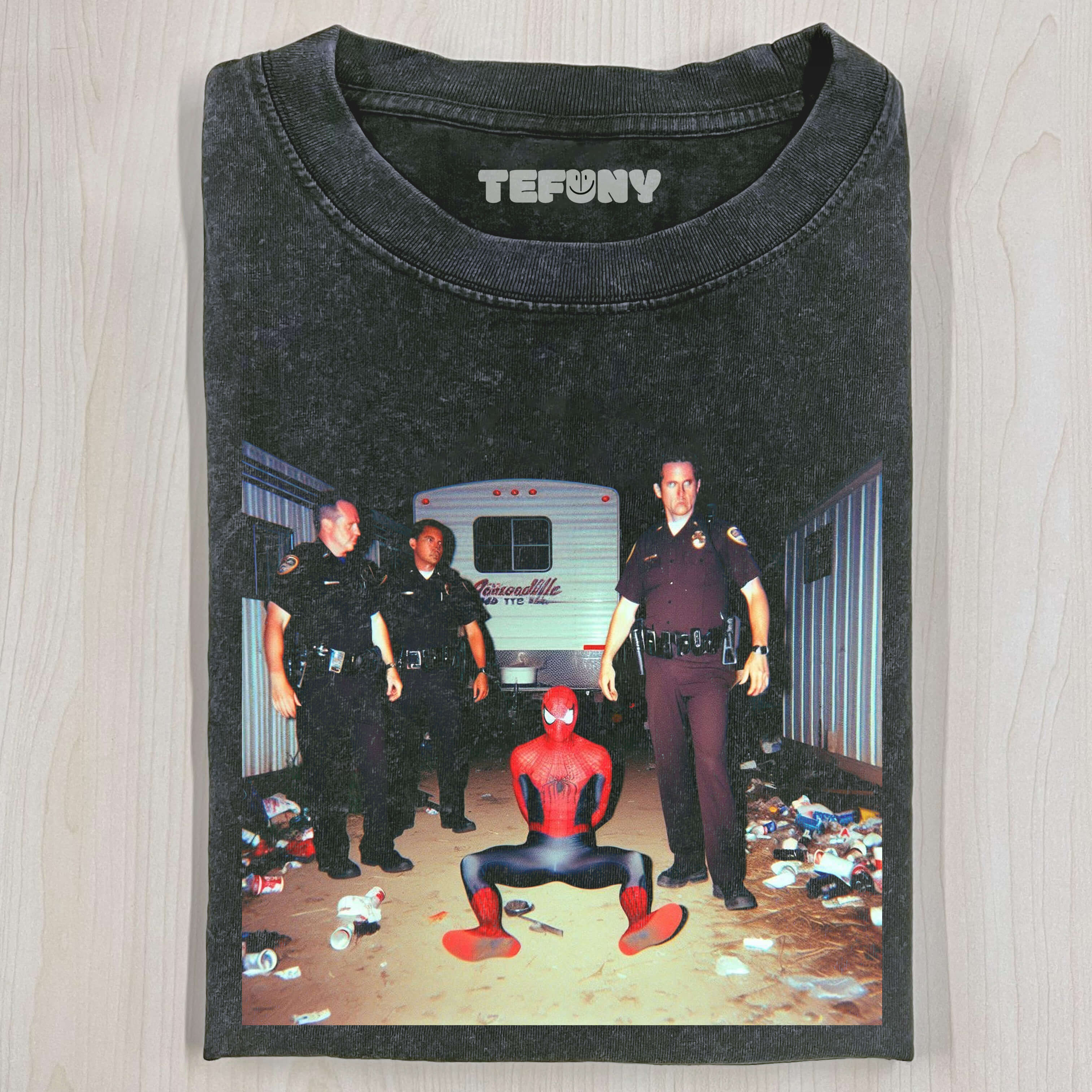 ARREST SPIDER-MAN T-THIRT