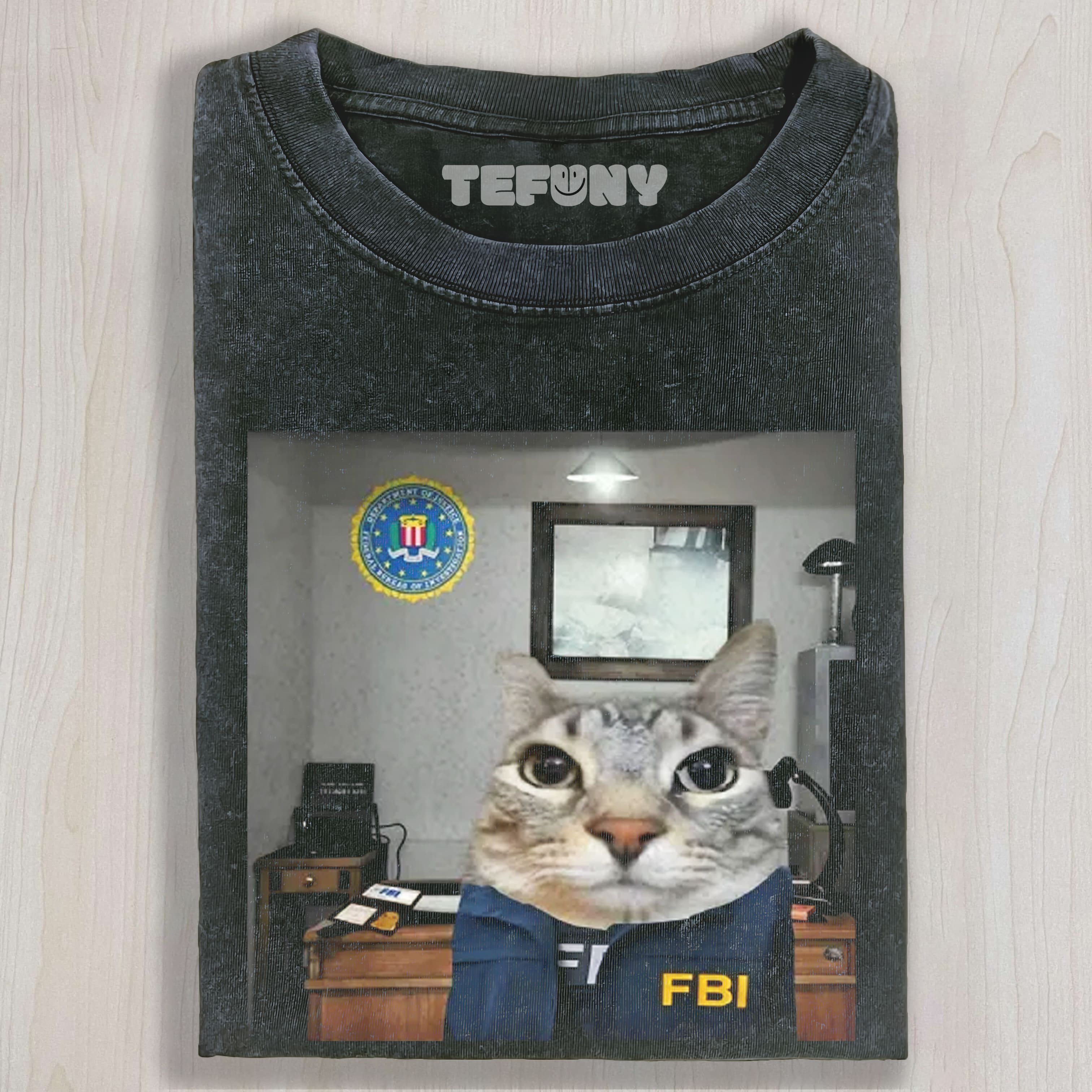 FUNNY AGENT CAT MEME TEE & SWEAT & HOOD