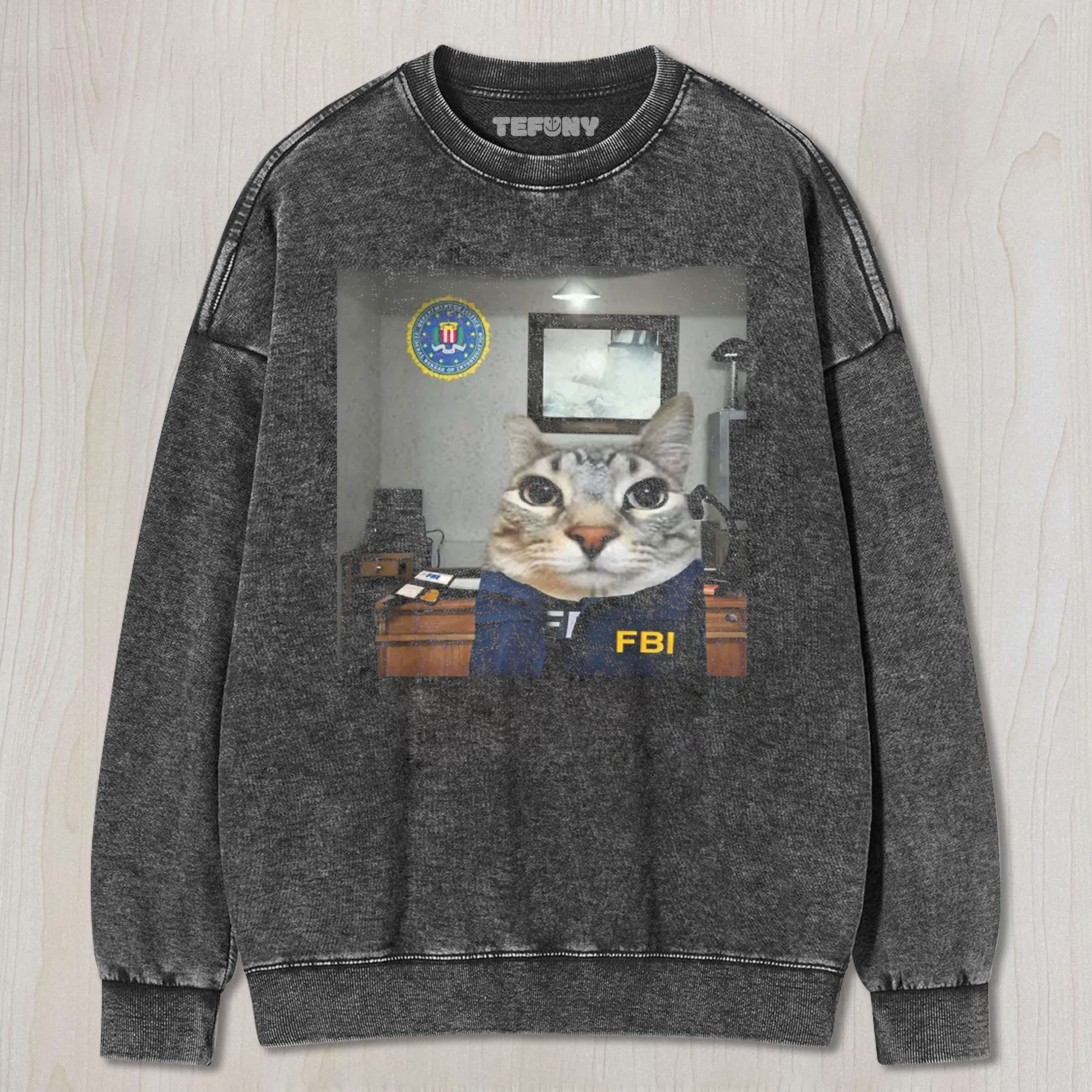 FUNNY AGENT CAT MEME TEE & SWEAT & HOOD