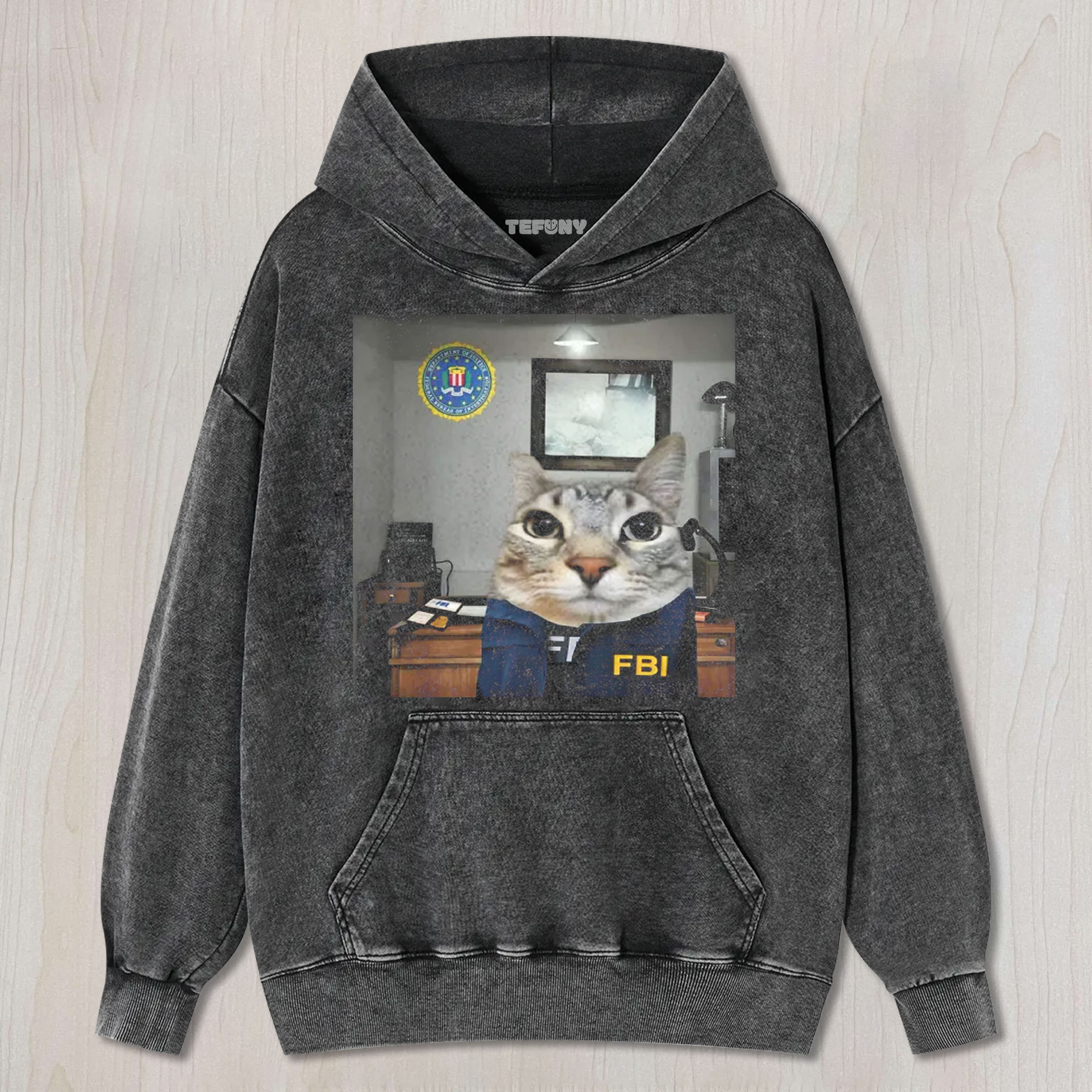 FUNNY AGENT CAT MEME TEE & SWEAT & HOOD